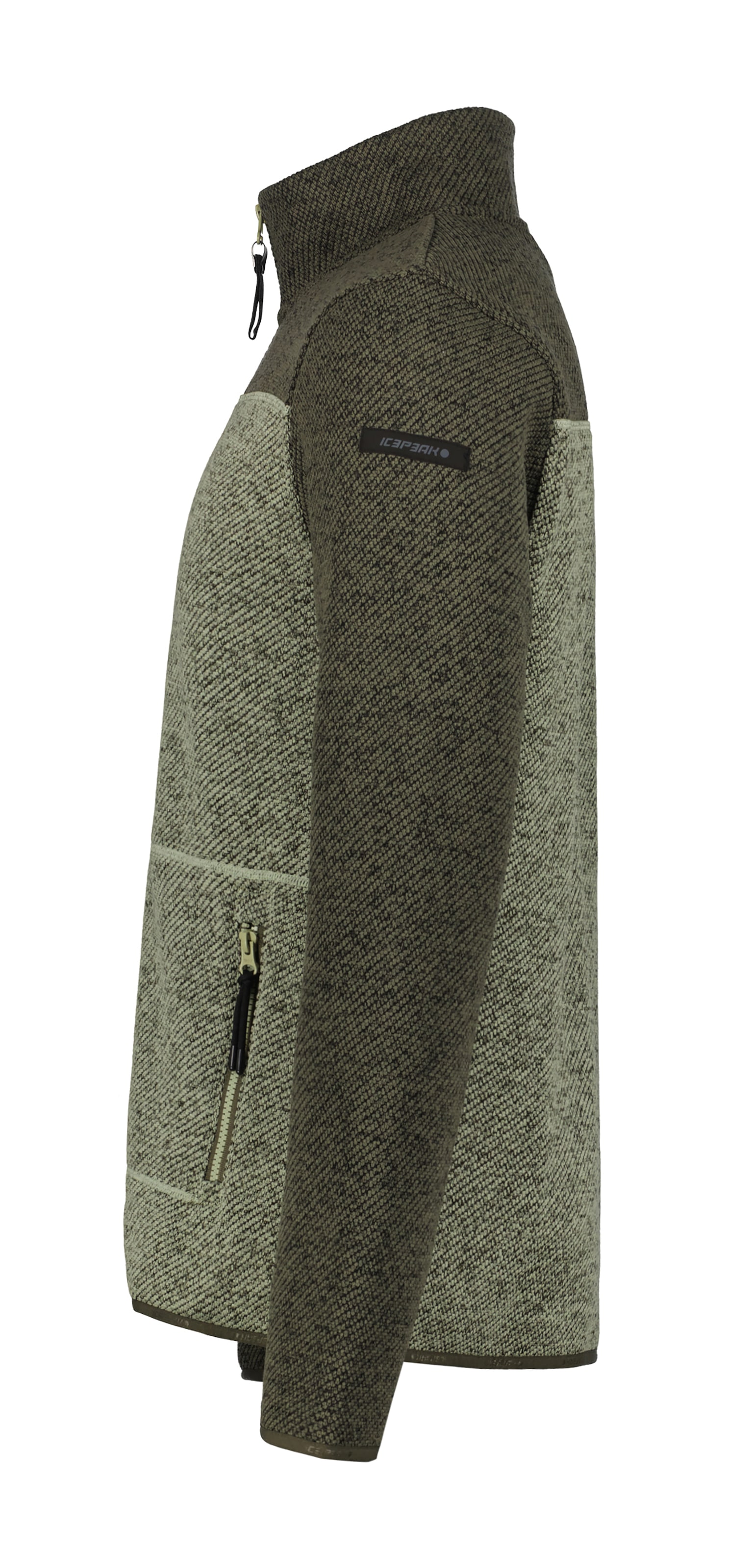 Icepeak Fleecejacke »AGEN« schnell trocknendes Material, aus Polyester, auch in großen Größen