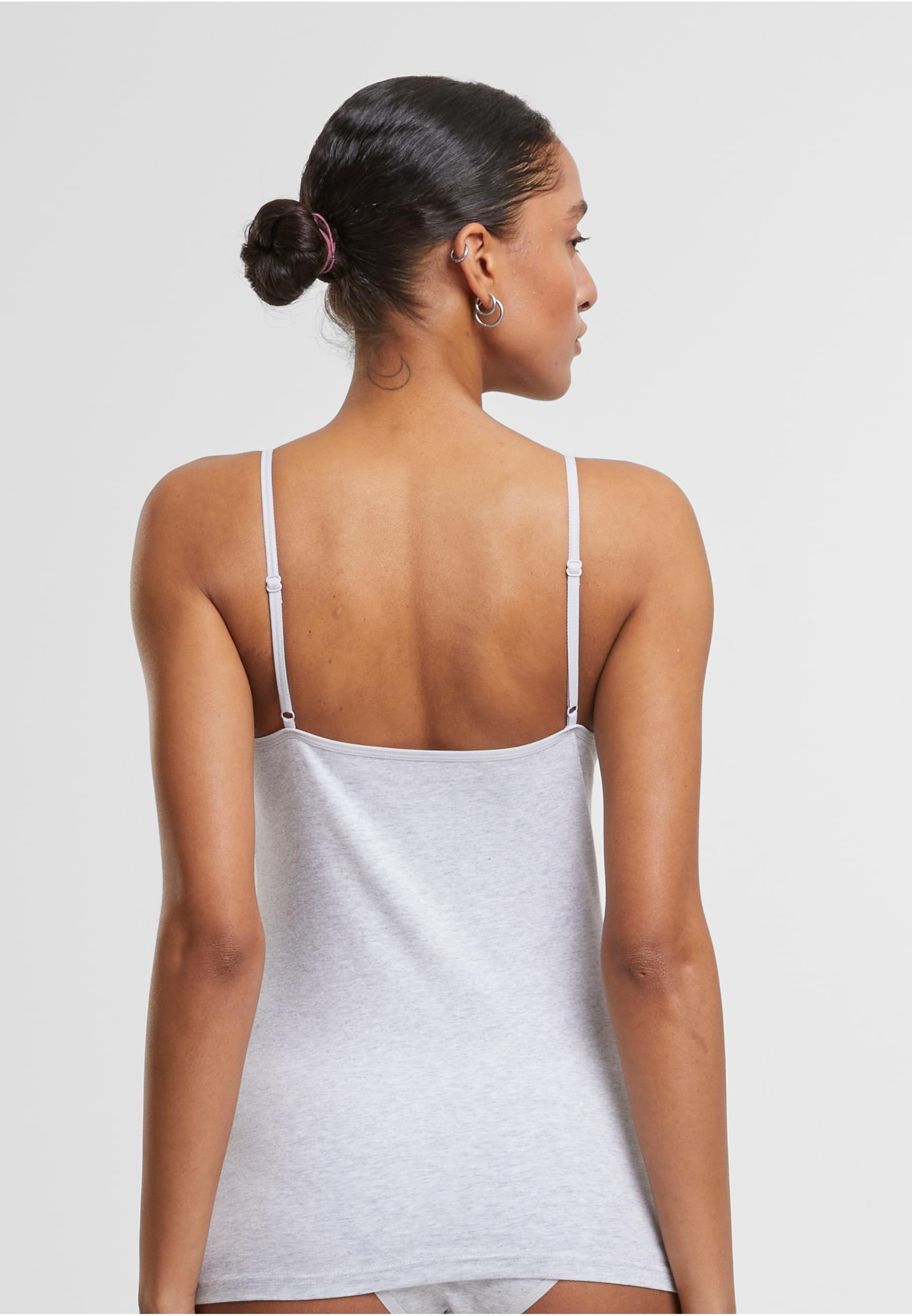 URBAN CLASSICS Muskelshirt »Urban Classics Ladies Basic Tank Top Cotton 2-Pack«, (1 tlg.)