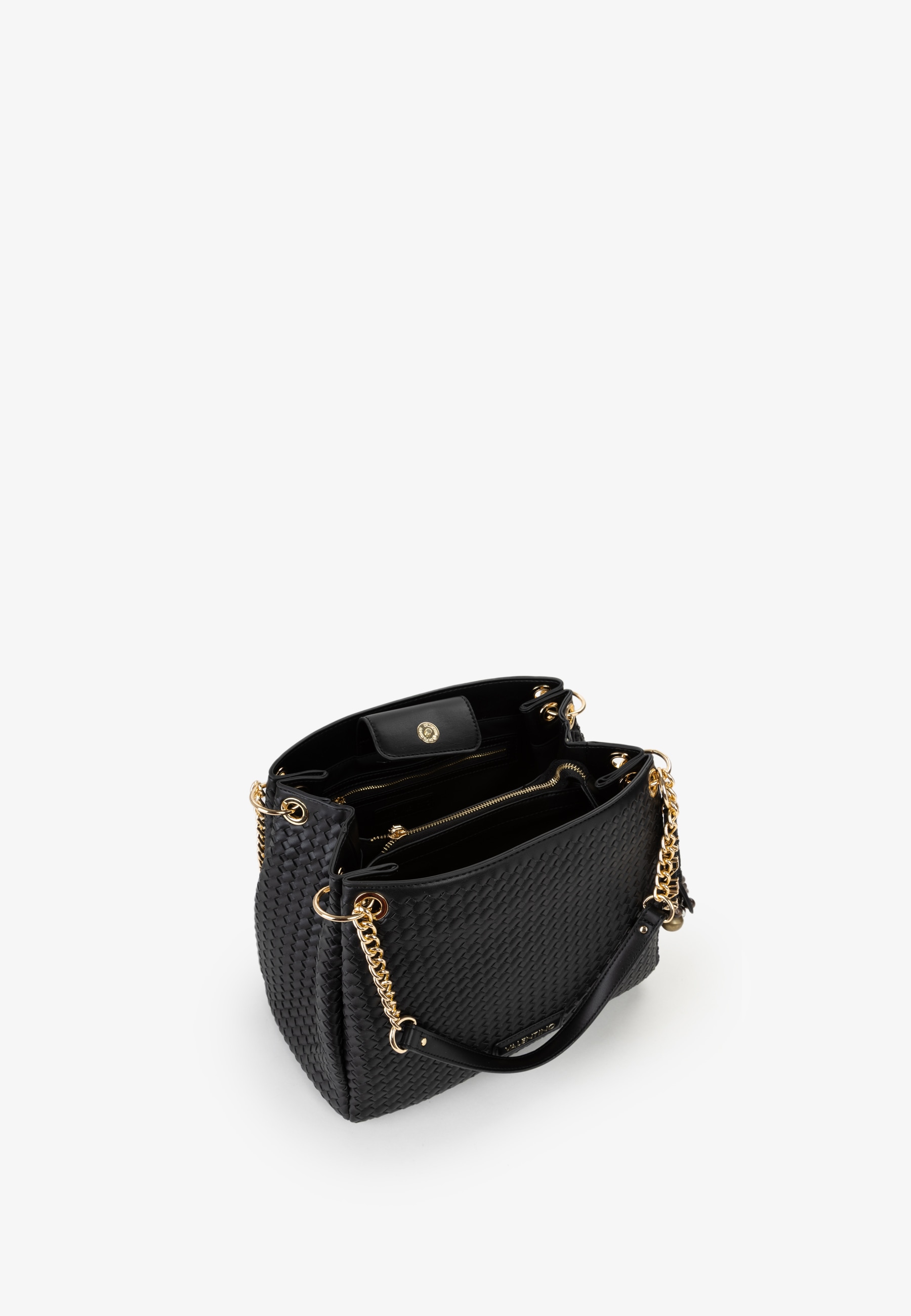 VALENTINO BAGS Shopper »GEA« Damen Handtasche, Umhängetasche mit goldfarbener Zierkette