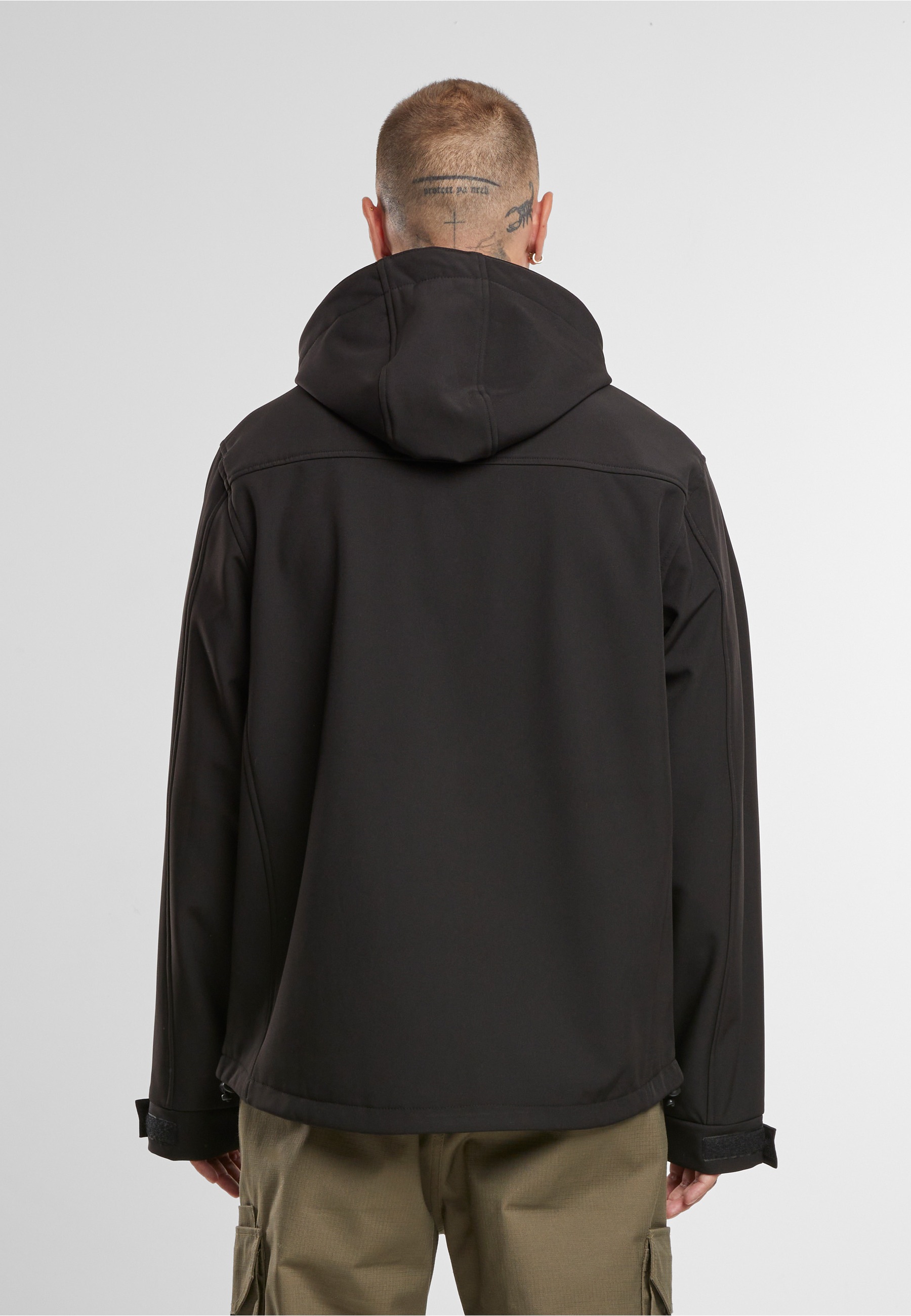 Brandit Allwetterjacke »Brandit Softshelljacket Hurricane« 1 Stk. tlg. mit Kapuze