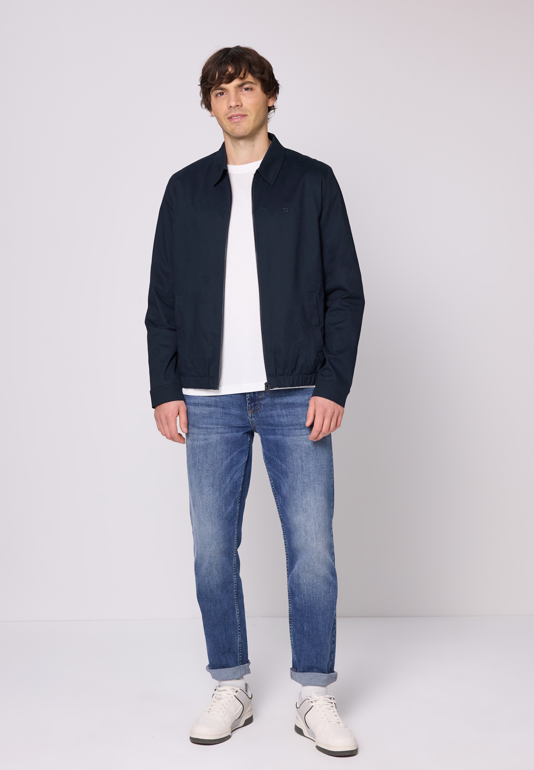 STREET ONE MEN Blouson ohne Kapuze mit Zipper