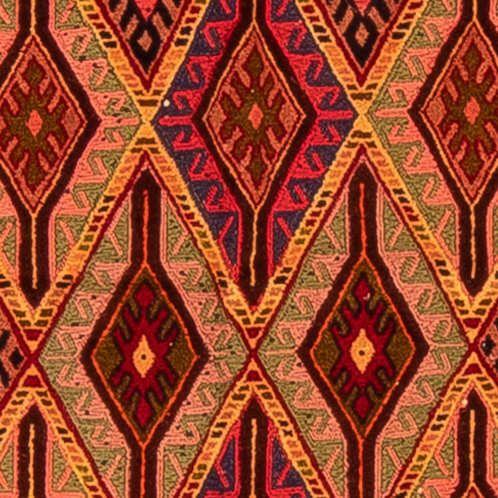 morgenland Wollteppich »Kelim - Oriental - 180 x 142 cm - mehrfarbig«, rechteckig