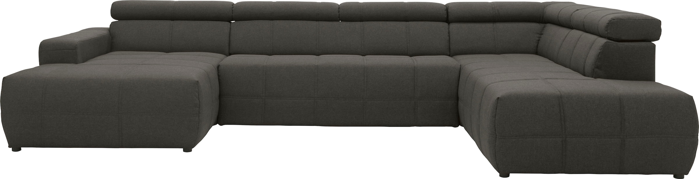 DOMO collection Wohnlandschaft "Brandon, whlw. mit Sitztiefenverstellung, w günstig online kaufen