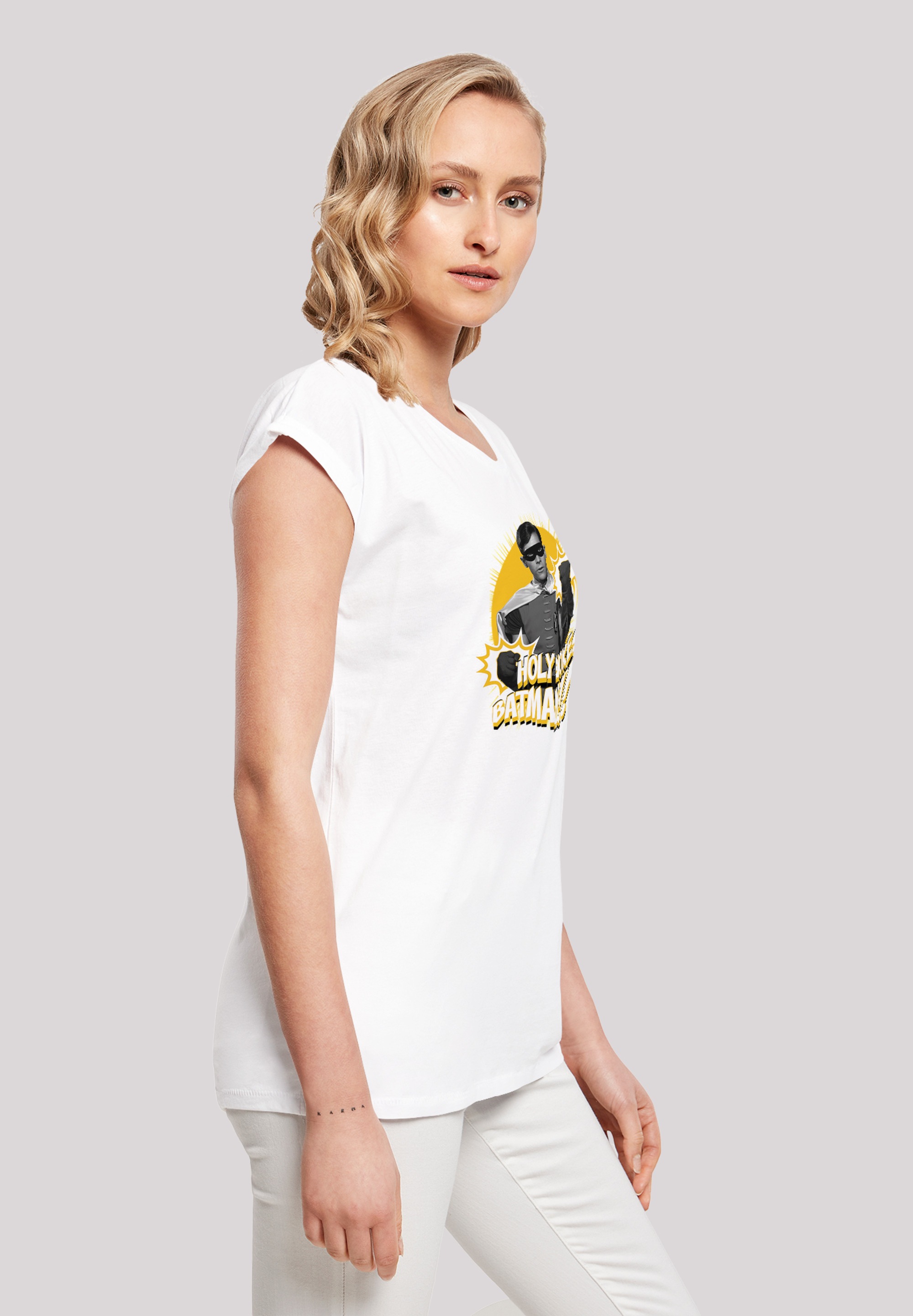 F4NT4STIC T-Shirt »DC Comics Batman TV Series Robin«, Damen,Premium Merch,Regular-Fit,Kurze Ärmel,Bedruckt