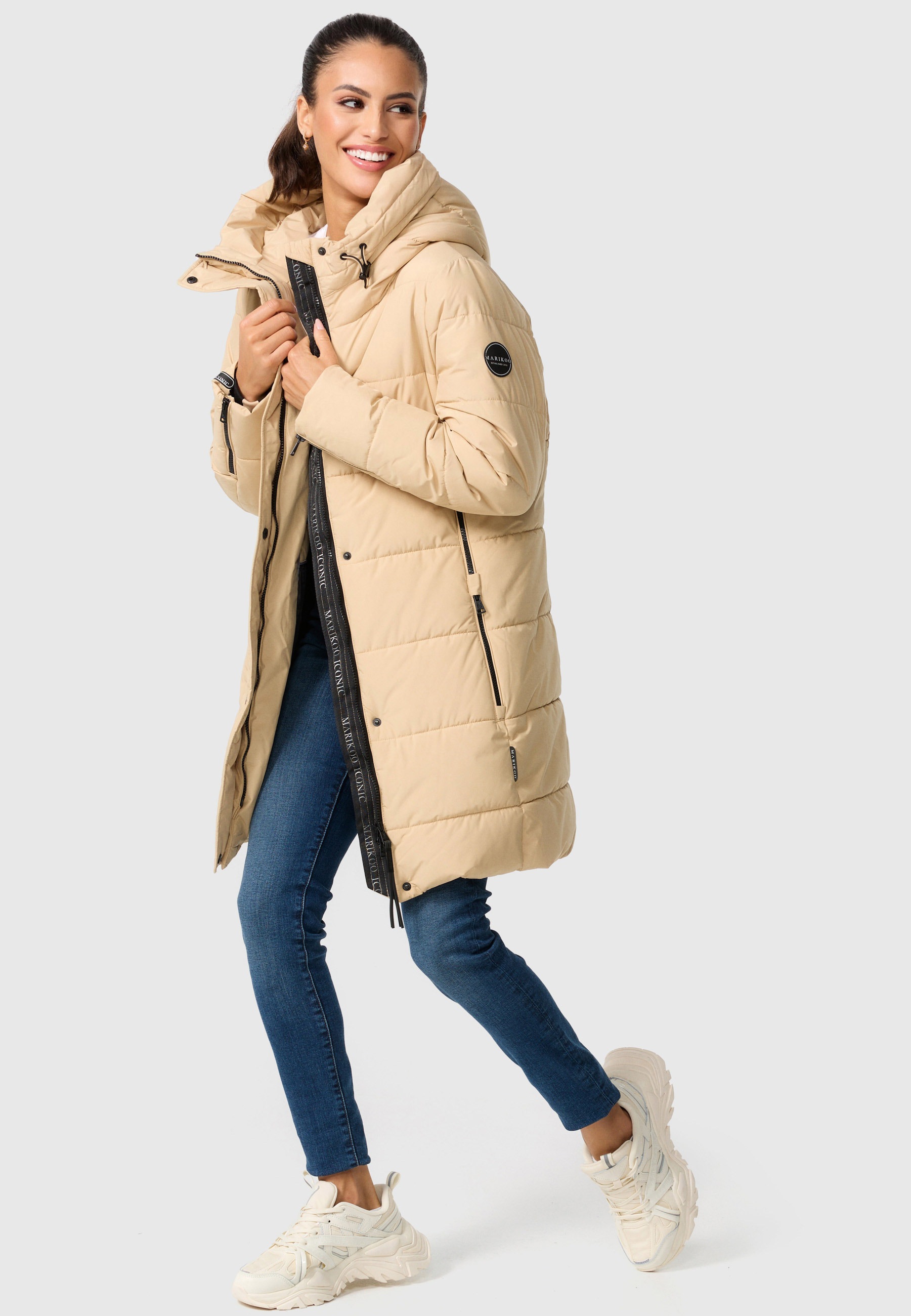 Marikoo Winterjacke »Karumikoo XVI«, mit großer Kapuze online kaufen | BAUR | Jacken