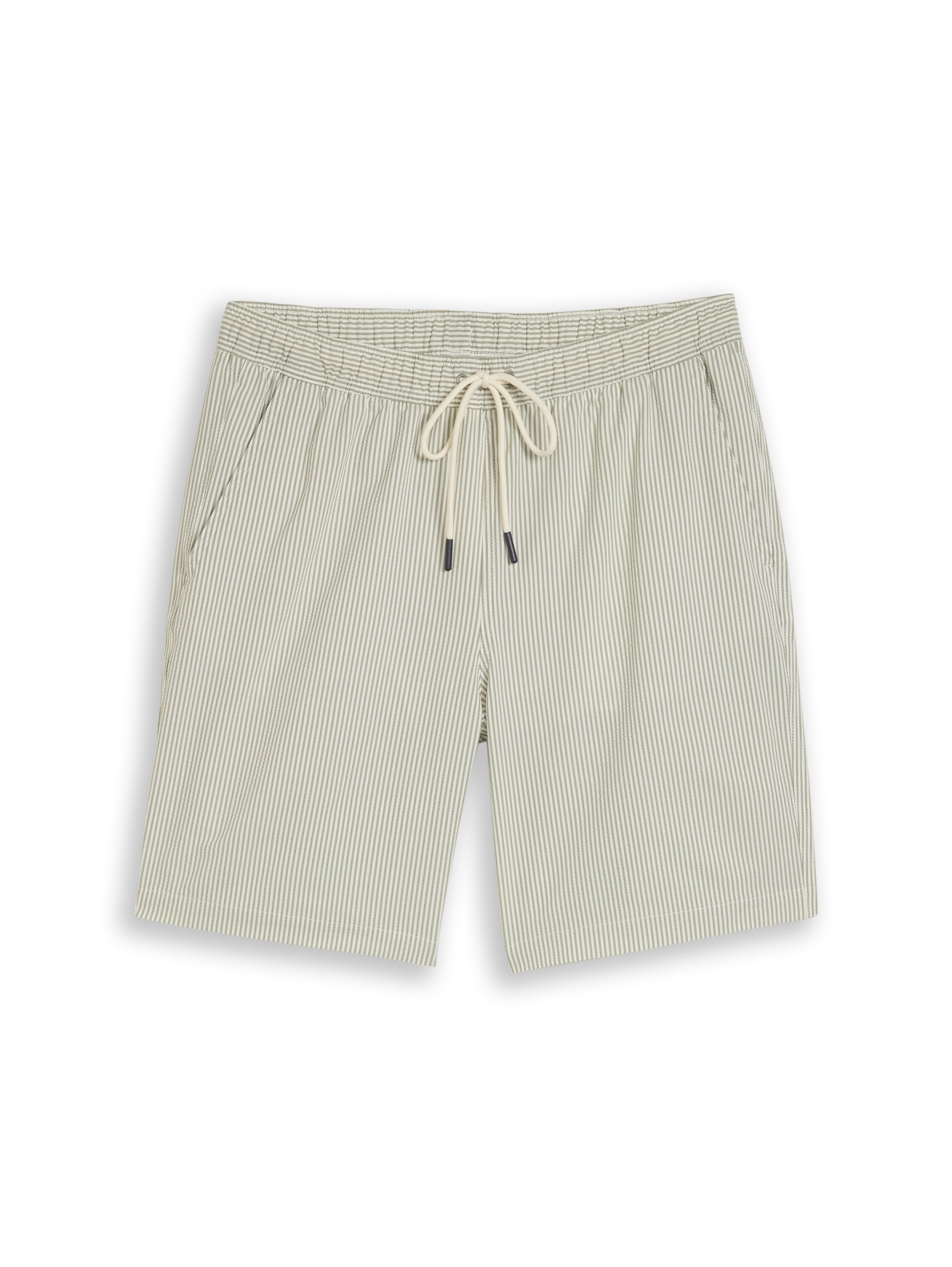 TOM TAILOR Badehose im Streifen-Design und mit Eingrifftaschen