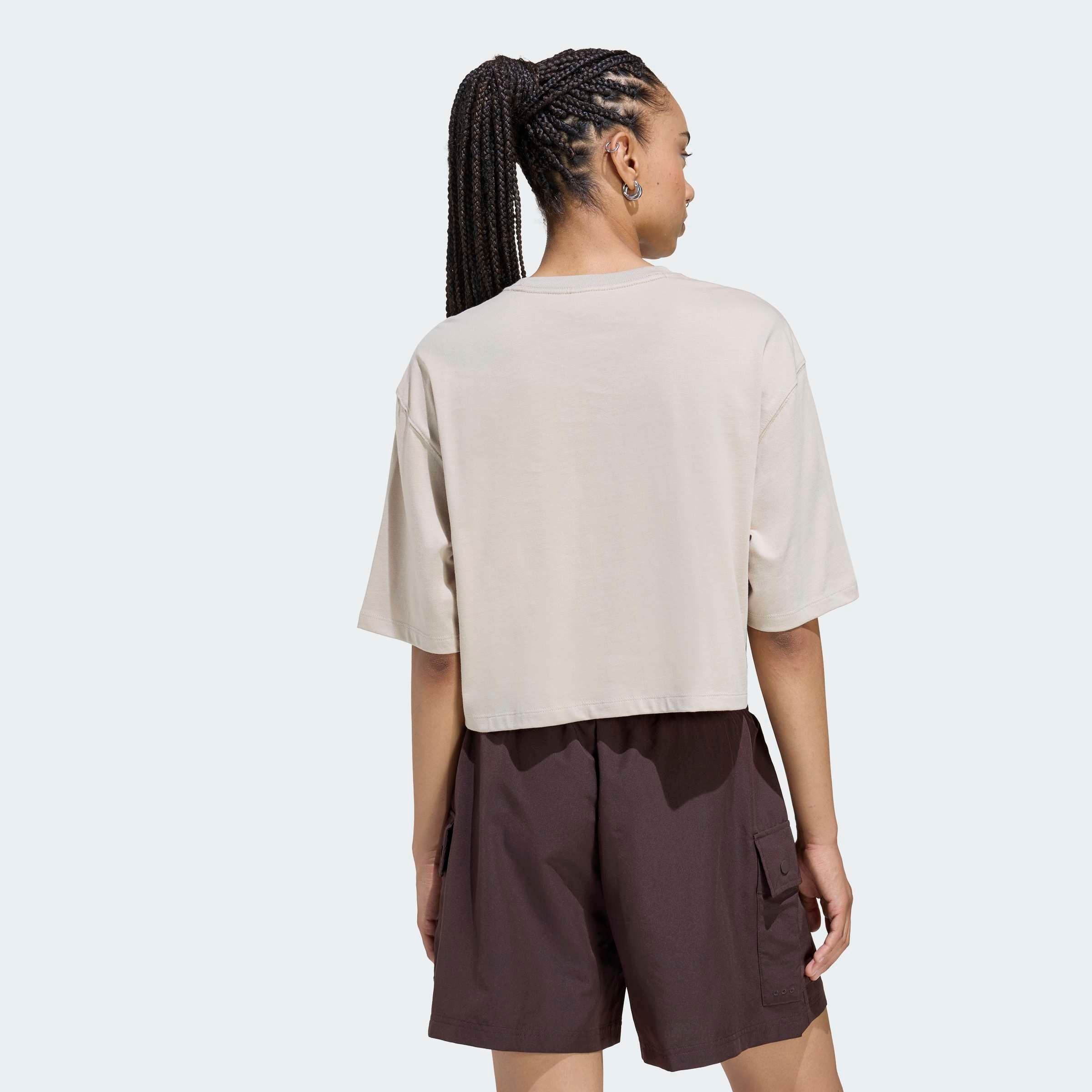 adidas Originals T-Shirt "ESS CROP TEE" günstig online kaufen