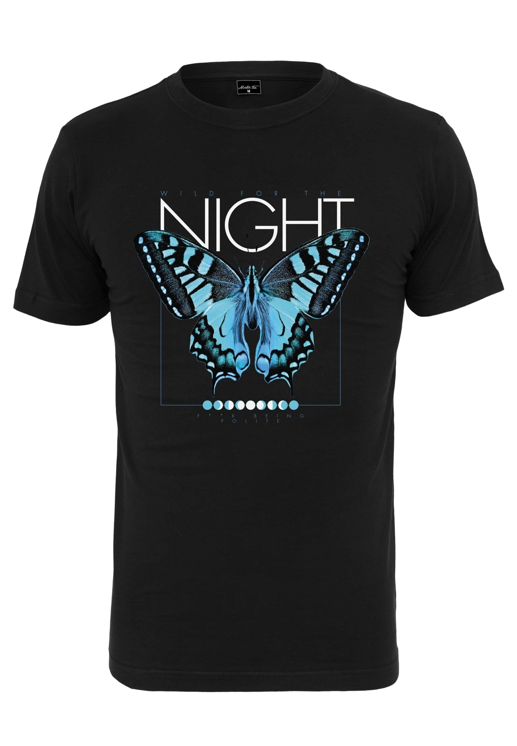 MisterTee T-Shirt "MisterTee Herren 3 Butterflies Tee" 1 Stk. tlg. günstig online kaufen