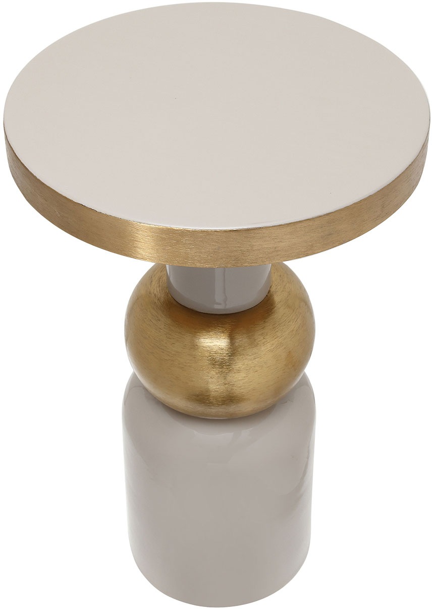 Kayoom Beistelltisch »Art Deco 2125, Beistelltisch aus Eisen, dekoratives Design«, (1 St.), Handarbeit, lackierter Tisch mit Metalleffekten, dekorativ