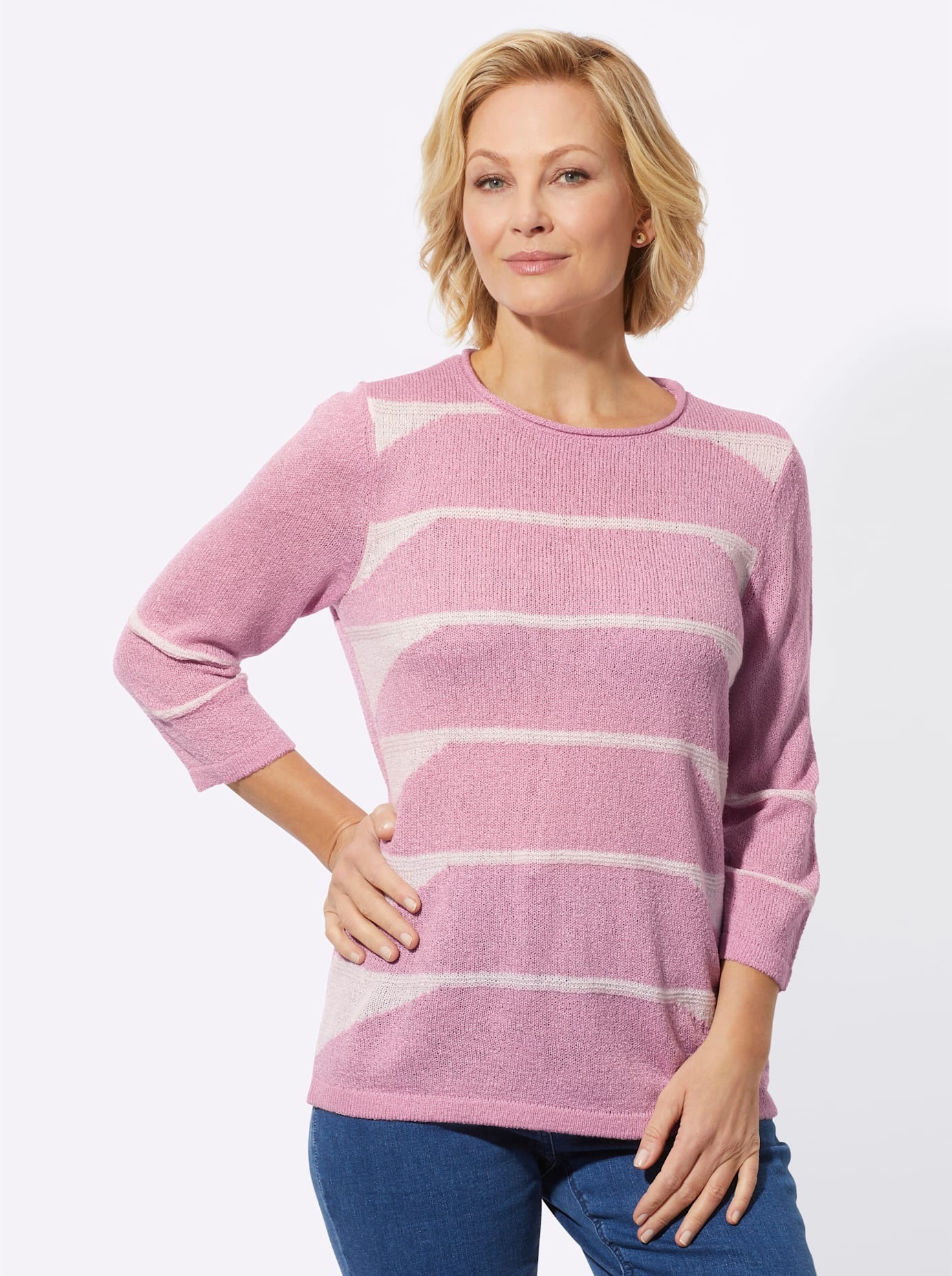 Classic Basics 3/4 Arm-Pullover "Pullover" günstig online kaufen