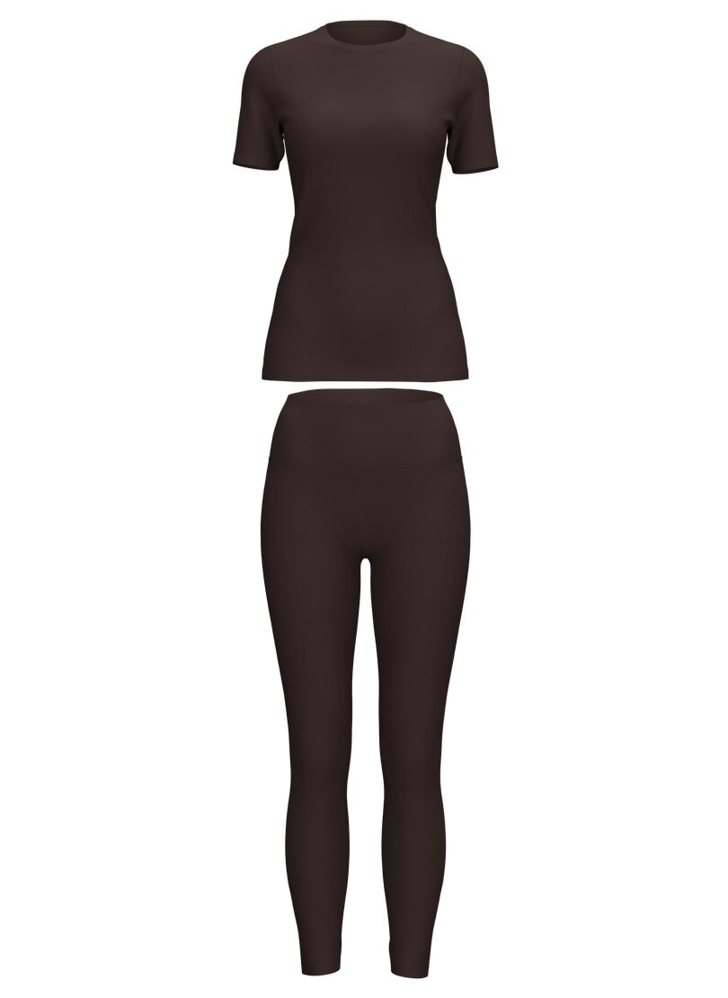 Trigema Jogginganzug »TRIGEMA Sport Set aus T-Shirt und Leggings« 1