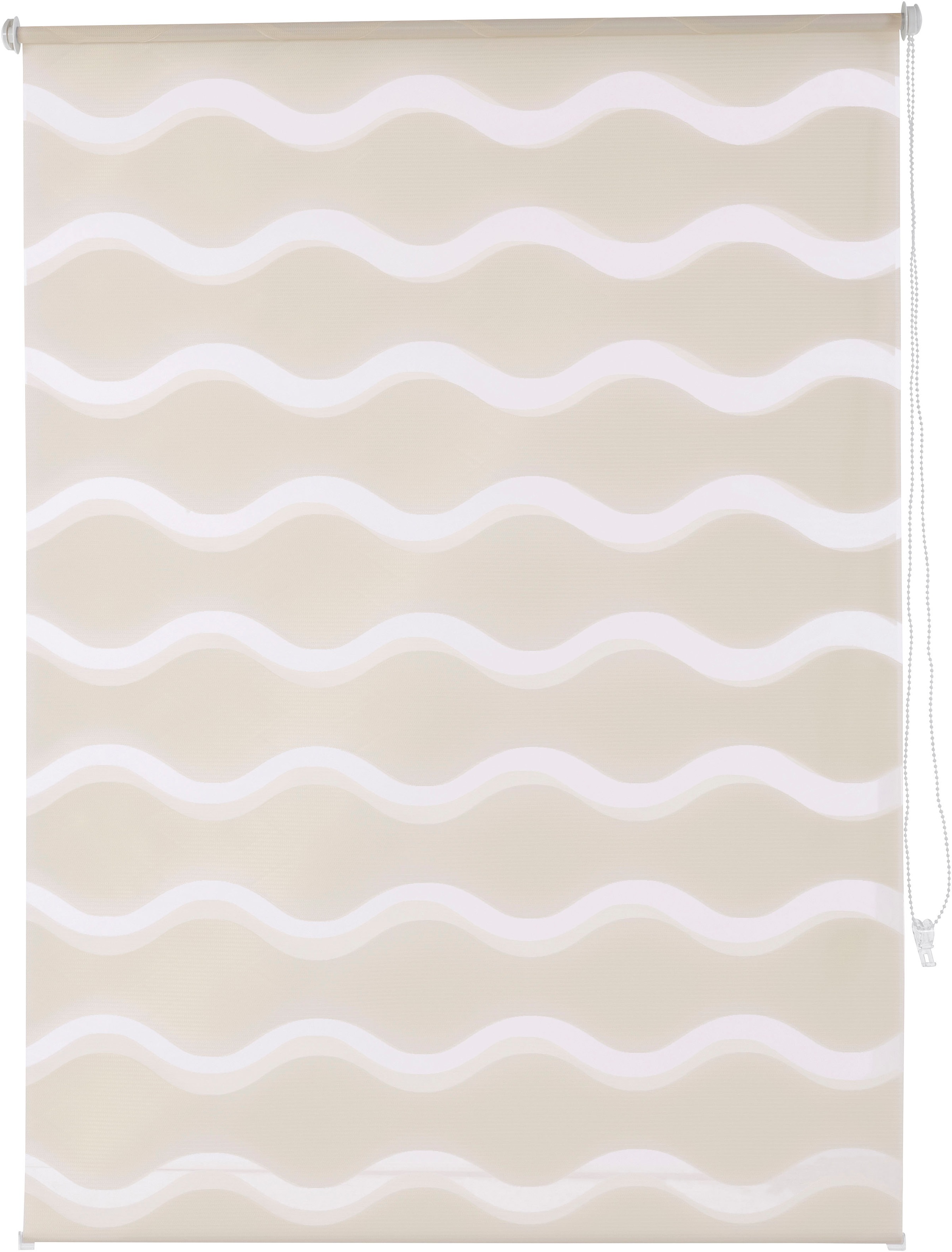 Guido Maria Kretschmer Home&Living Doppelrollo "Wellen" Lichtschutz Blendsc günstig online kaufen