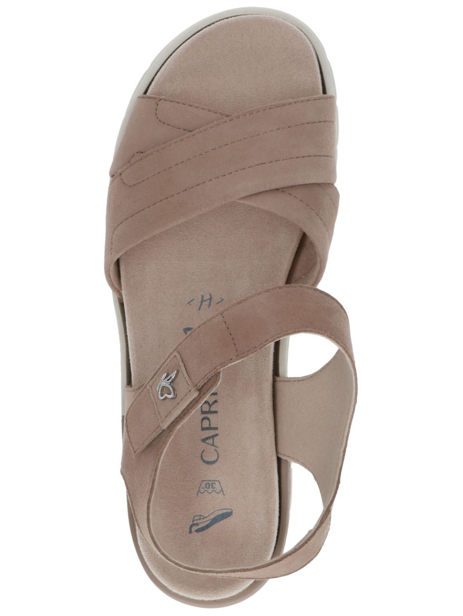 Caprice Keilsandalette »Caprice Sandalen Veloursleder«