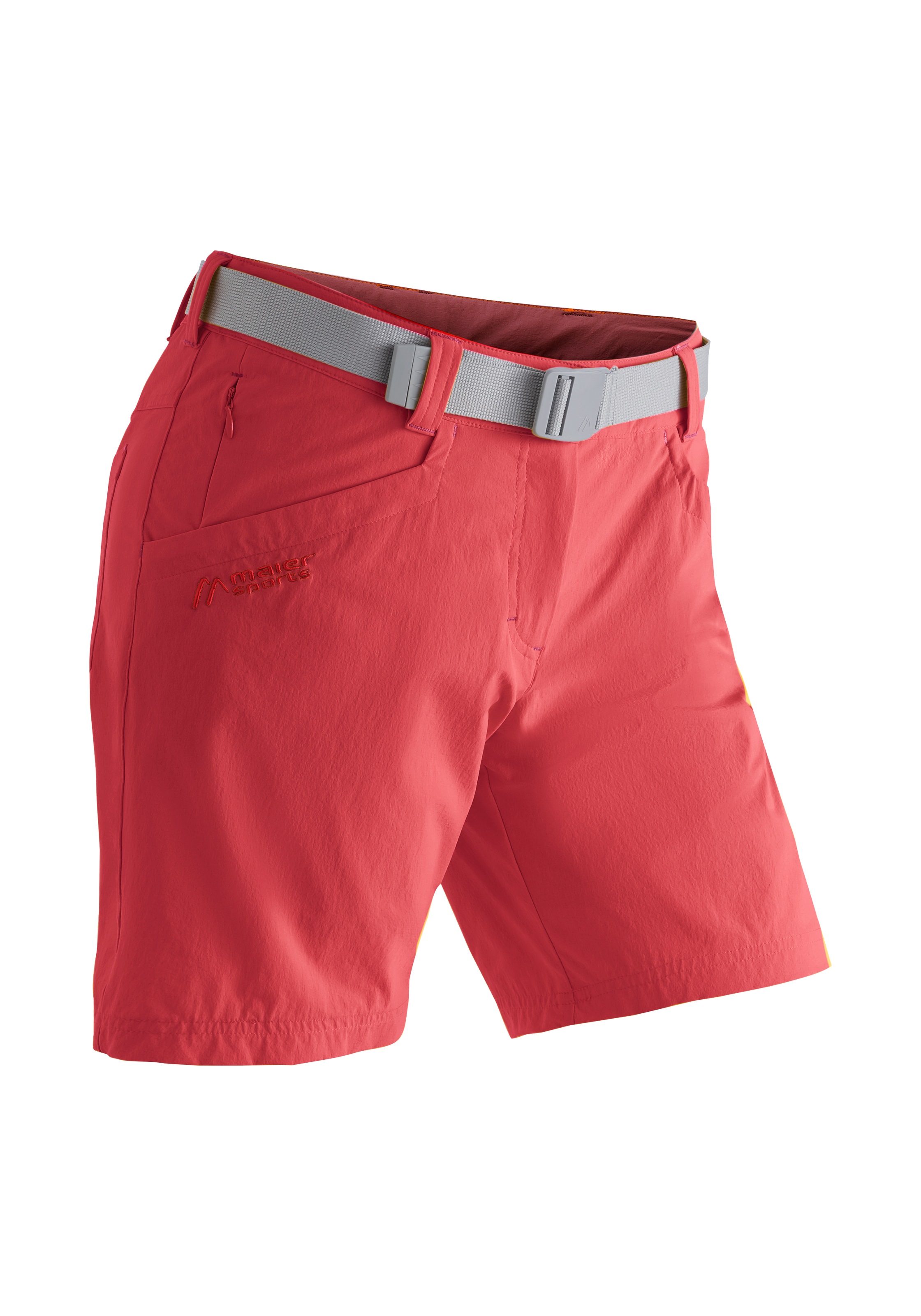 Maier Sports Funktionsshorts "Lulaka Shorts", Damen Shorts, kurze Wanderhose, Outdoorhose mit 4 Taschen, Regular Fit