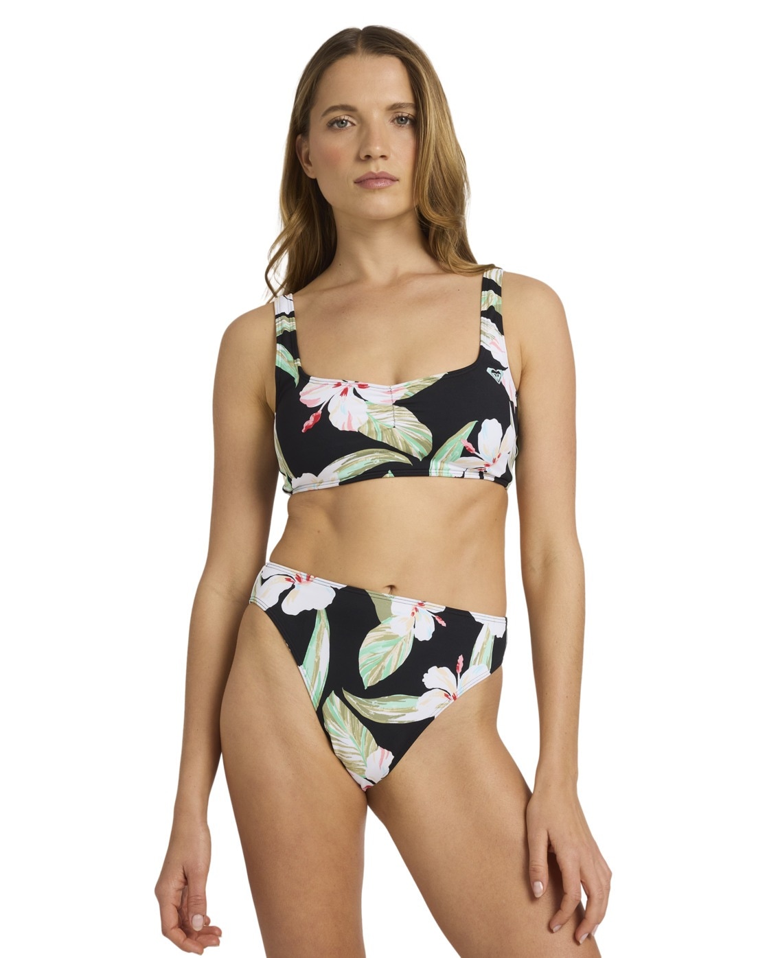 Roxy Bandeau-Bikini-Top "Printed Essentials Bralette"