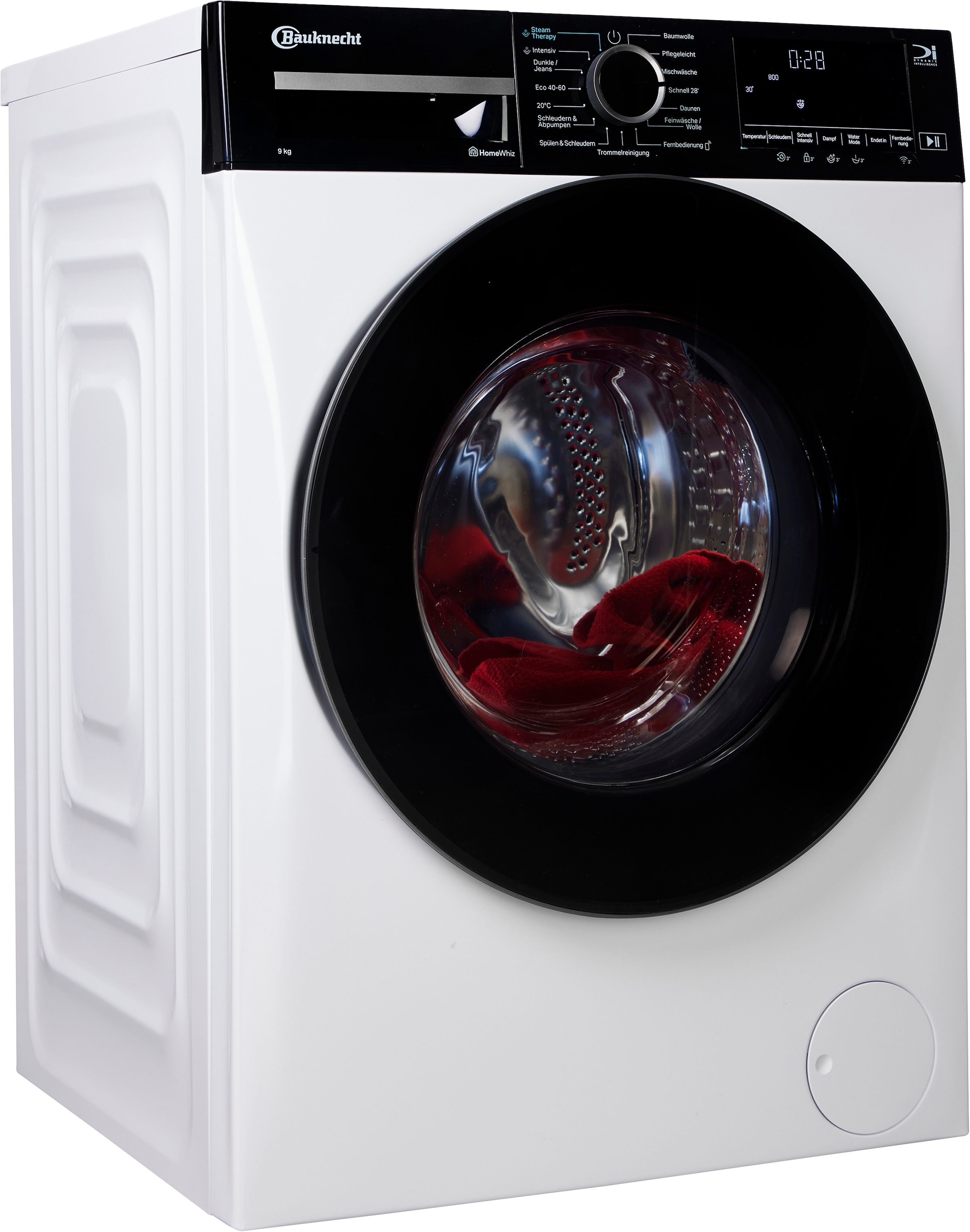 BAUKNECHT Waschmaschine "B WM Smart Eco 9A" 9 kg 1400 U/min Adaptive Wash – Intelligente Anpassung der Programme an Ihre Wünsche
