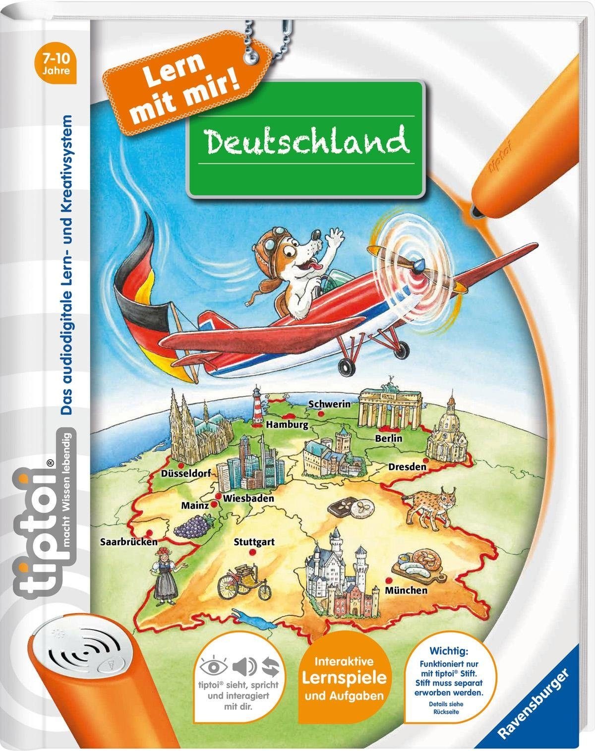 Ravensburger Buch »tiptoi® Lern mit mir! - Deutschland«, ; Made in Germany; FSC® - schützt Wald - weltweit