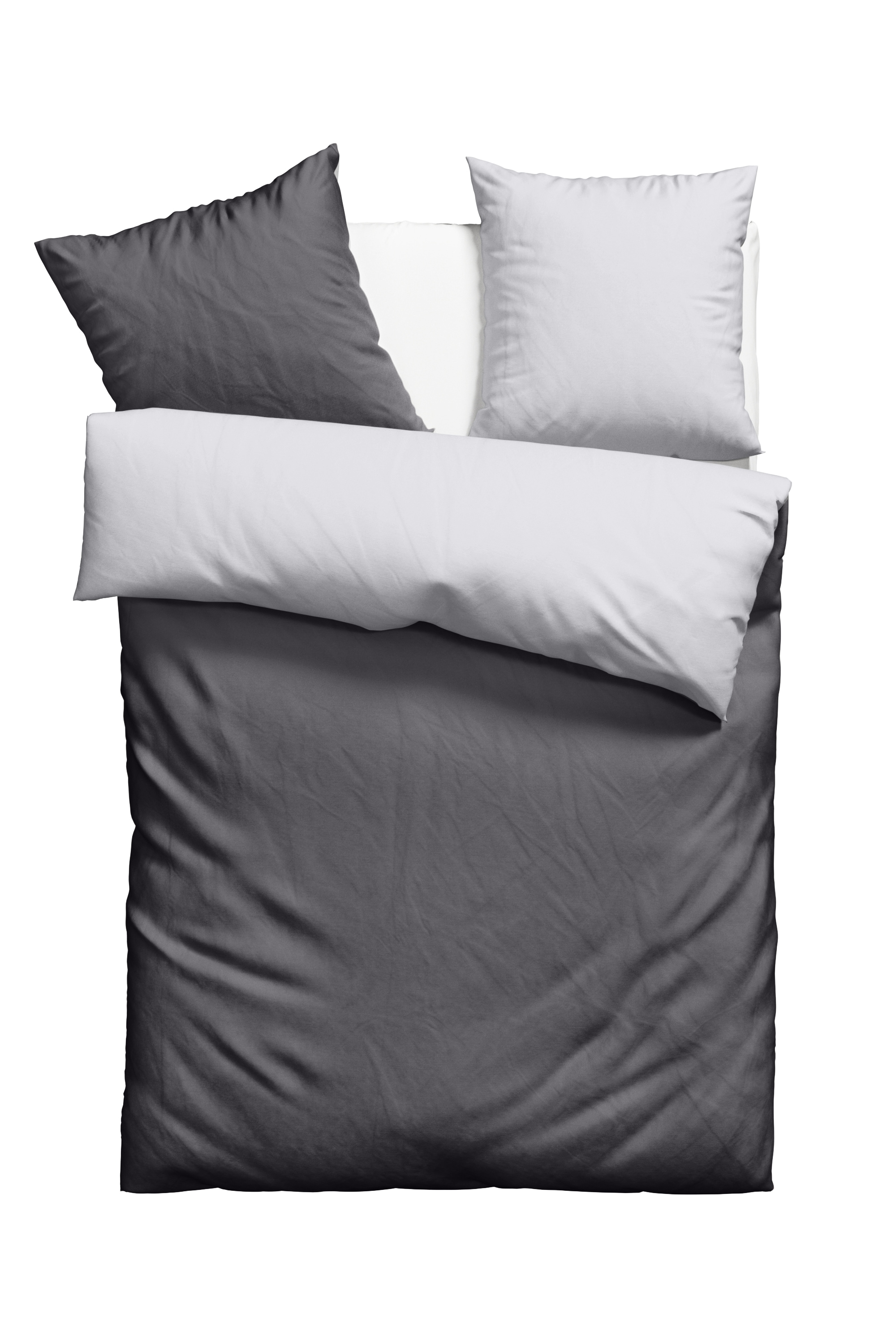 my home Bettwäsche "Desner2" 3 tlg. Premium Qualität, sehr weich, uni, ab 1 günstig online kaufen