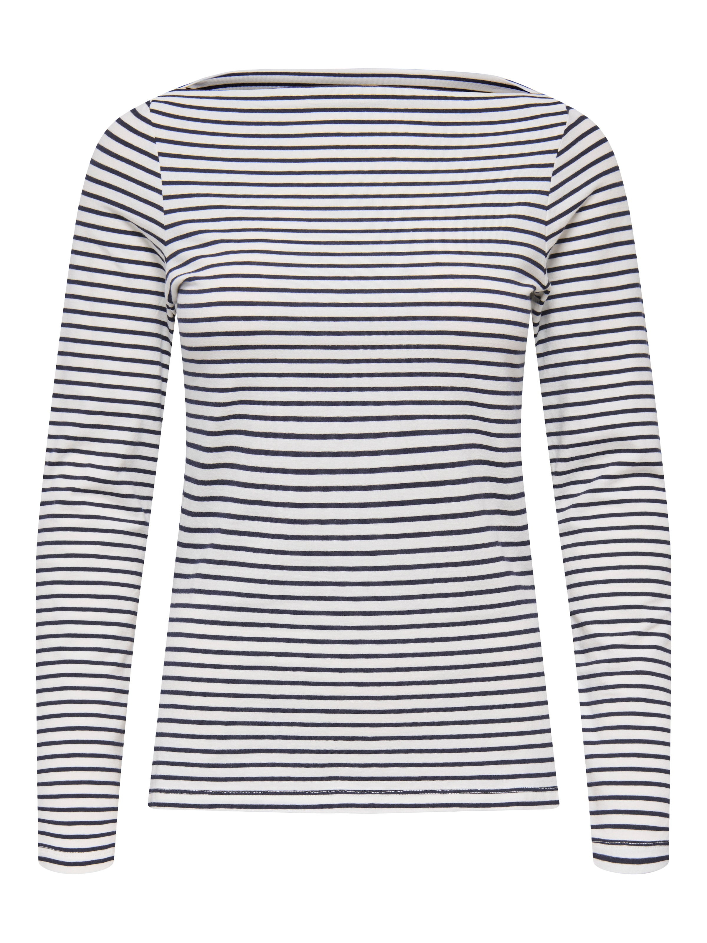 ONLY Langarmshirt »ONLKISS LIFE LS BOATNECK TOP CC JRS NOOS«