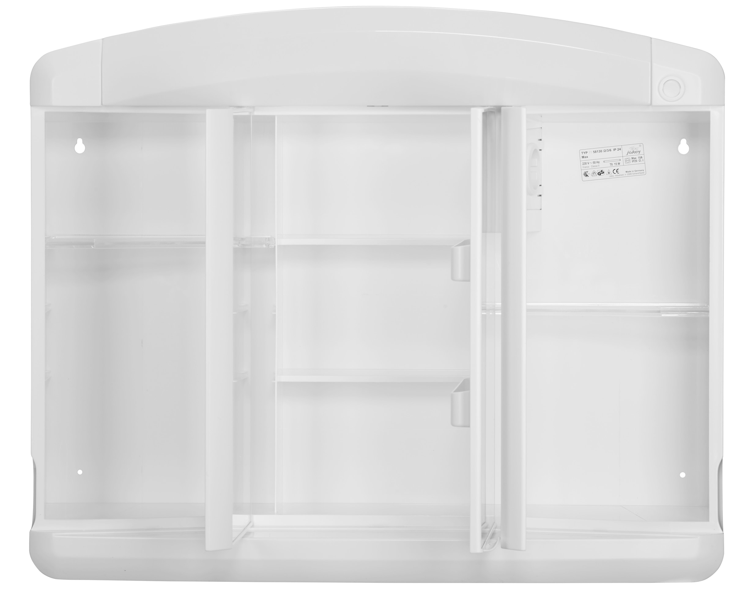 jokey Spiegelschrank »Max«, weiß, 65 cm Breite