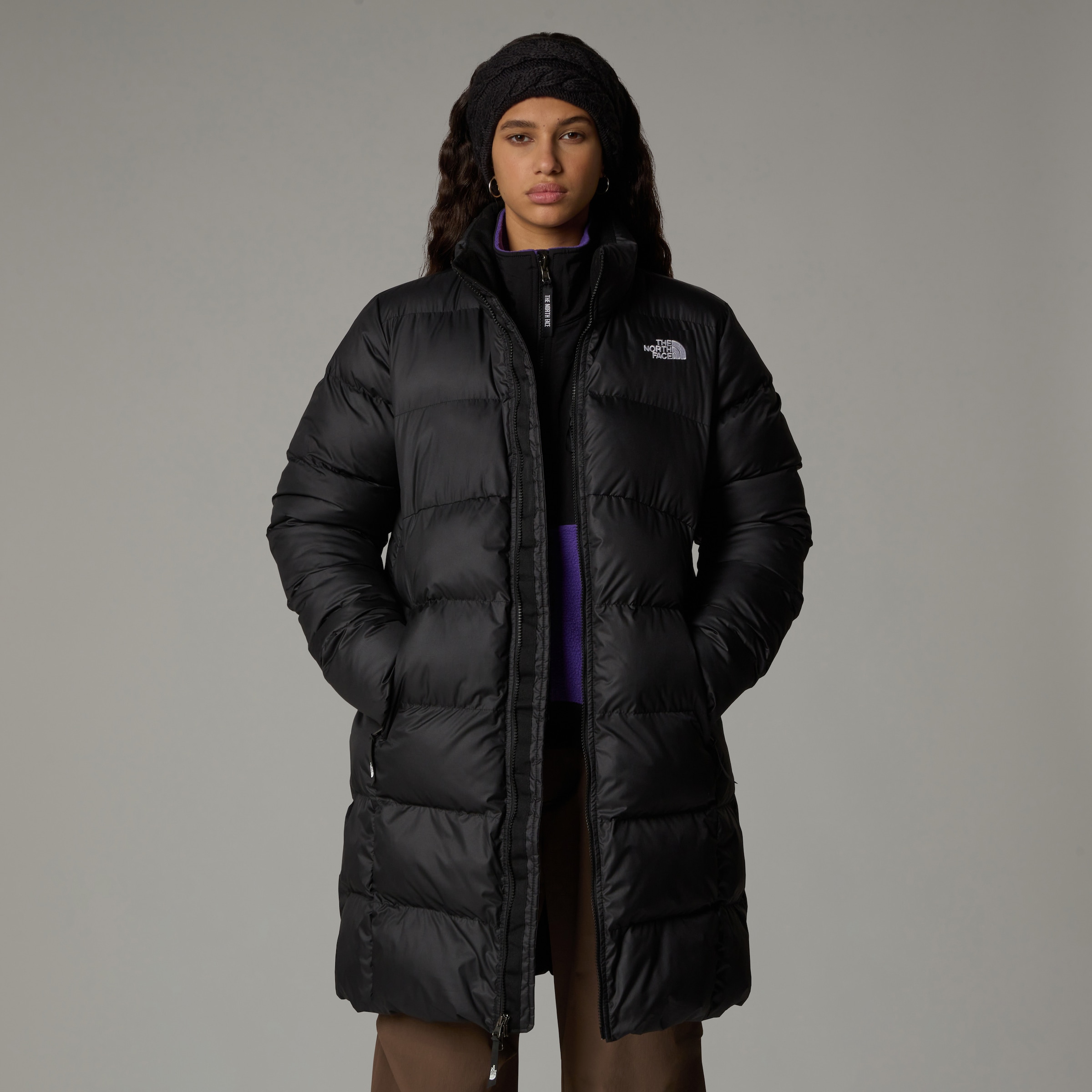The North Face Steppmantel »W SAIKURU PARKA«, (1 tlg.), Retro-Stil, isolierend, wetterfest