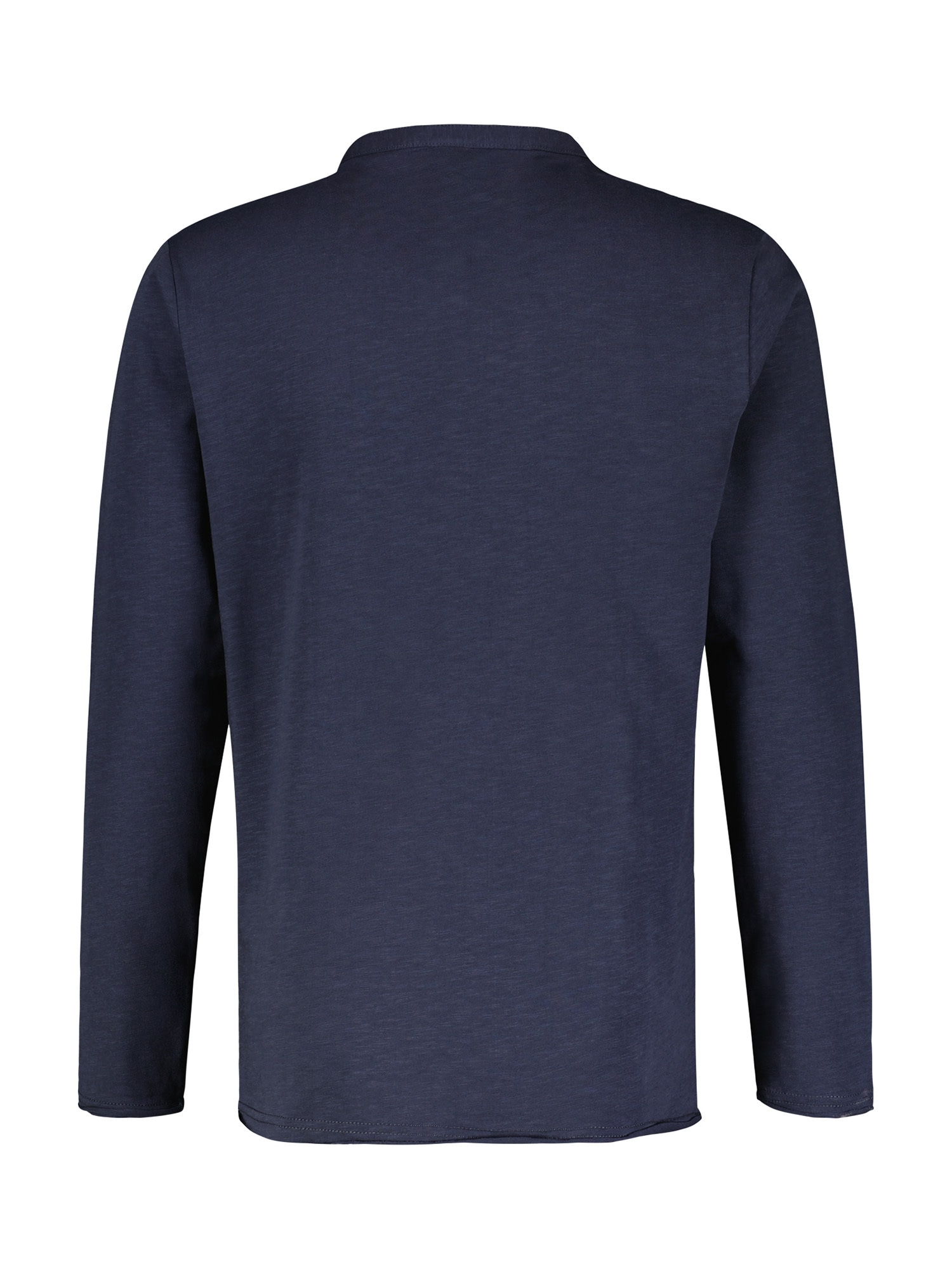 LERROS Langarmshirt »LERROS Slub-Jersey Serafino, Longsleeve«