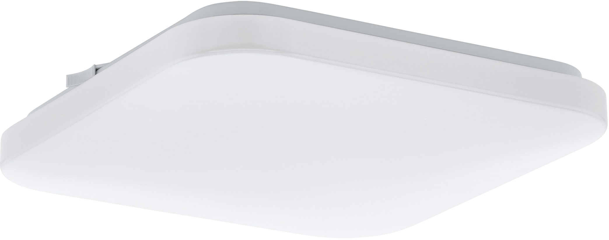 EGLO Deckenleuchte »FRANIA«, LED-Board, Warmweiß, weiß / L28 x H7 x B28 cm / inkl. 1 x LED-Platine (je 10W, 1100lm, 3000K) - Deckenlampe - Schlafzimmerlampe - Büroleuchte - Lampe - Schlafzimmer - Küche - Flur - Flurlampe - Küchenlampe