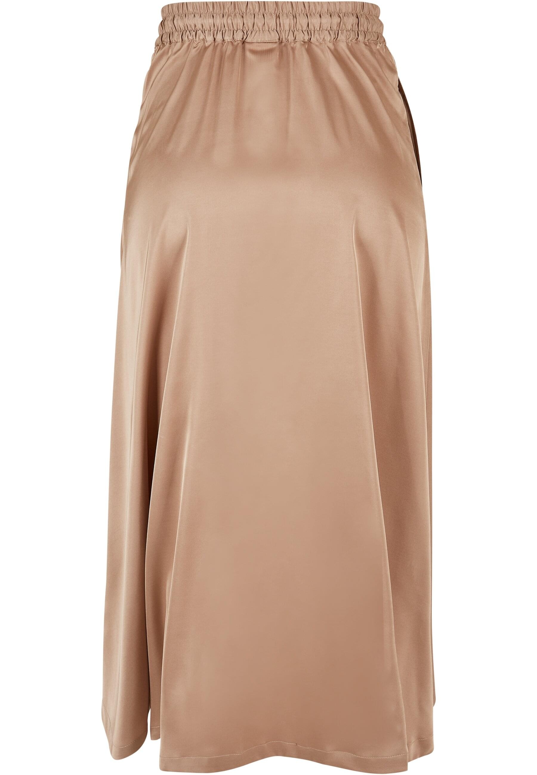 URBAN CLASSICS Sommerrock "Urban Classics Damen Ladies Satin Midi Skirt" 1 günstig online kaufen