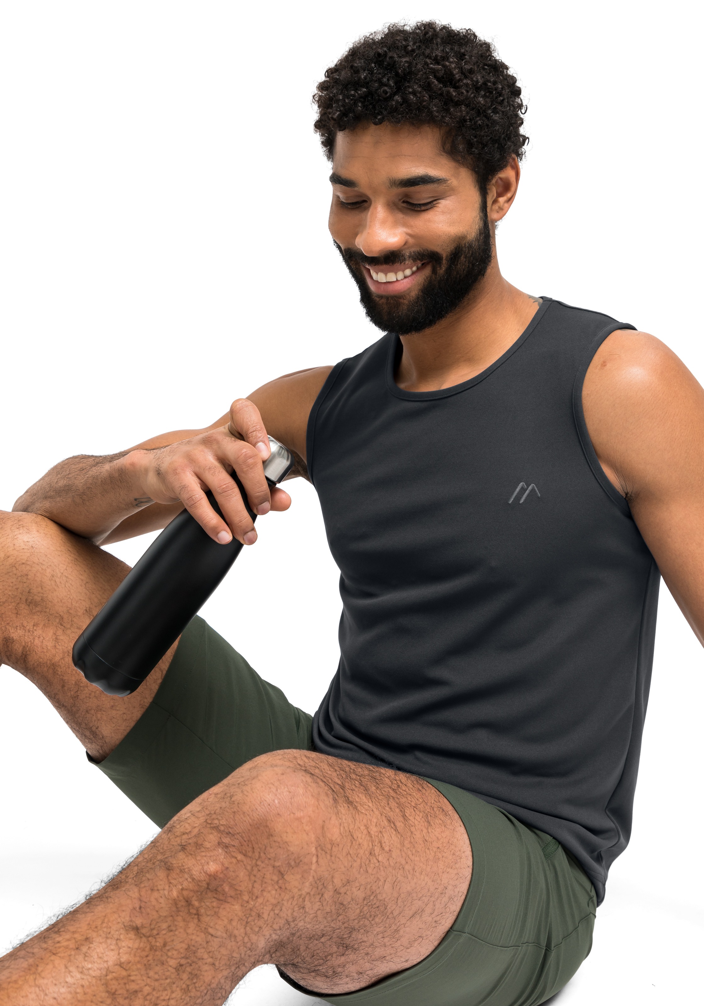 Maier Sports Funktionsshirt "Peter" Herren Tanktop, leichtes ärmelloses Shi günstig online kaufen