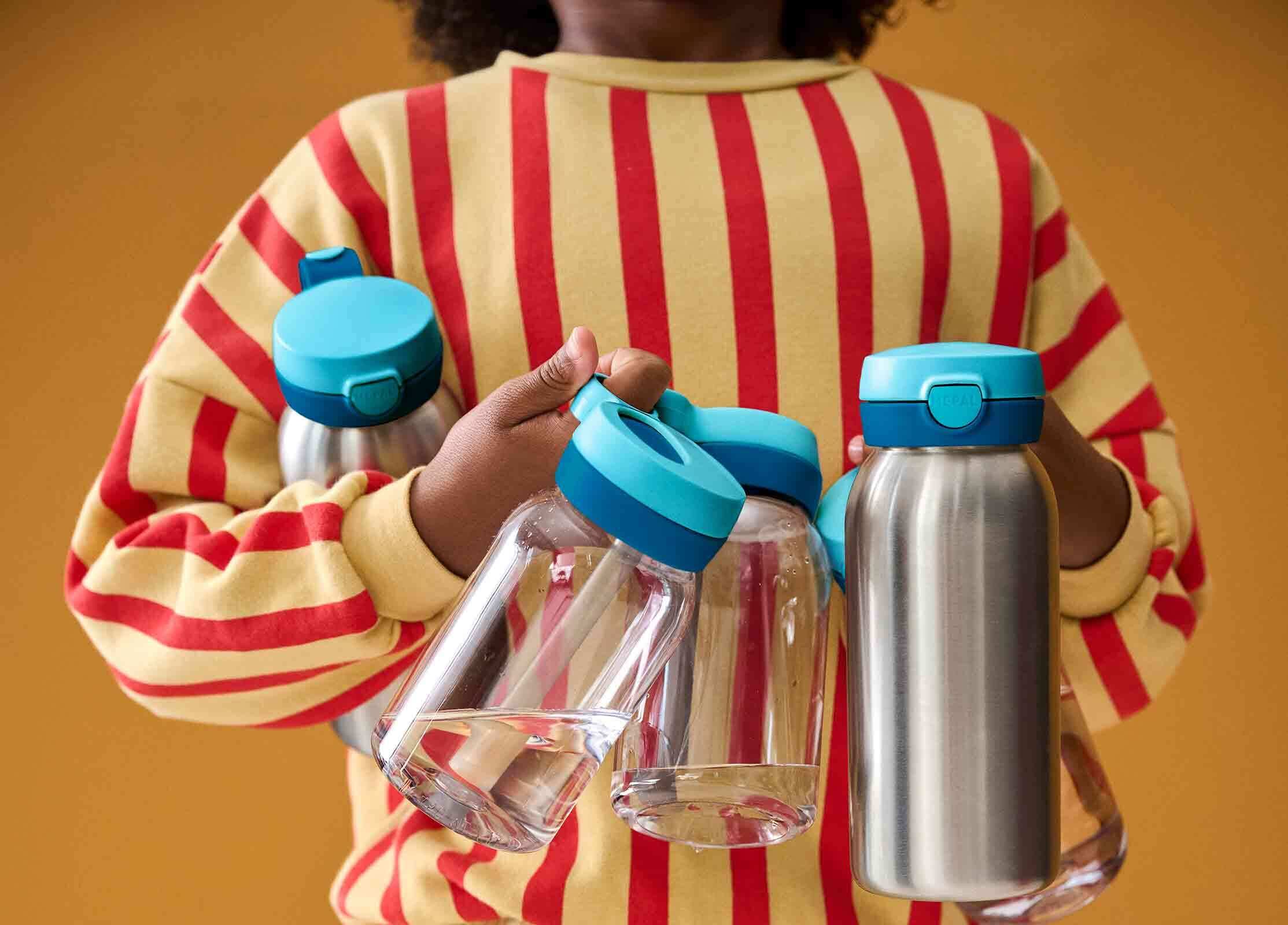 Mepal Trinkflasche »Trinkflasche mit Klappdeckel Campus 600 ml« Spülmaschinengeeignet