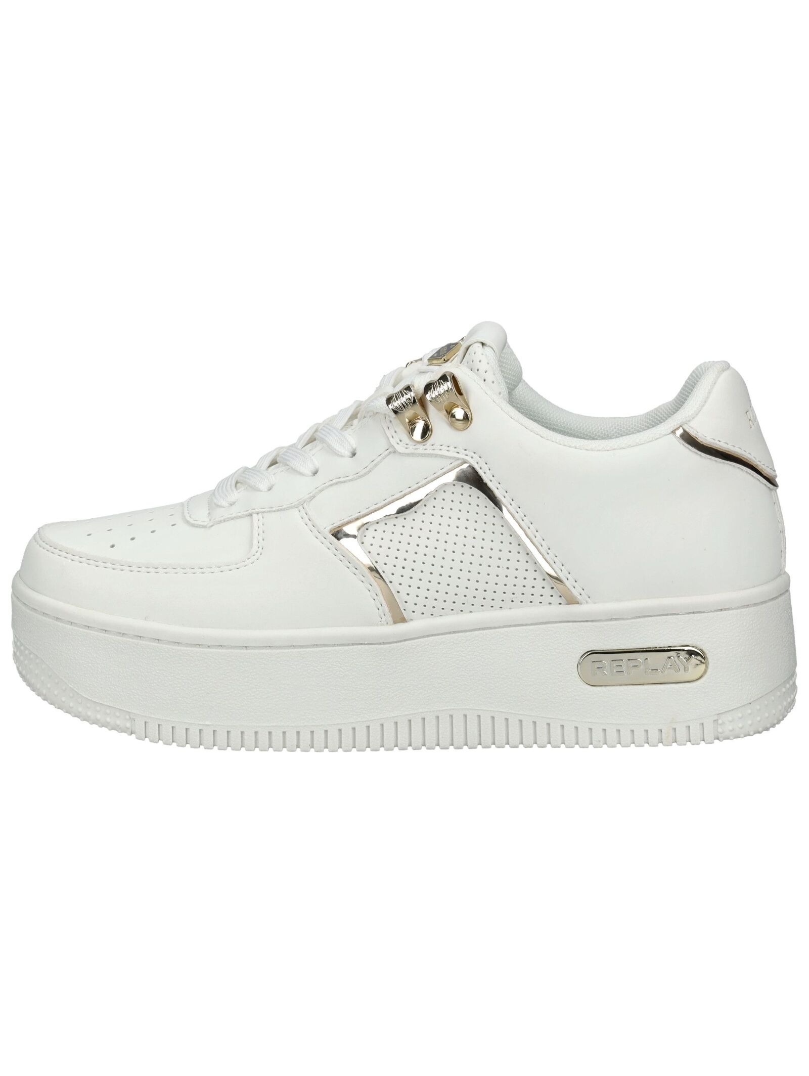 Replay Plateausneaker »Replay Sneaker Lederimitat«