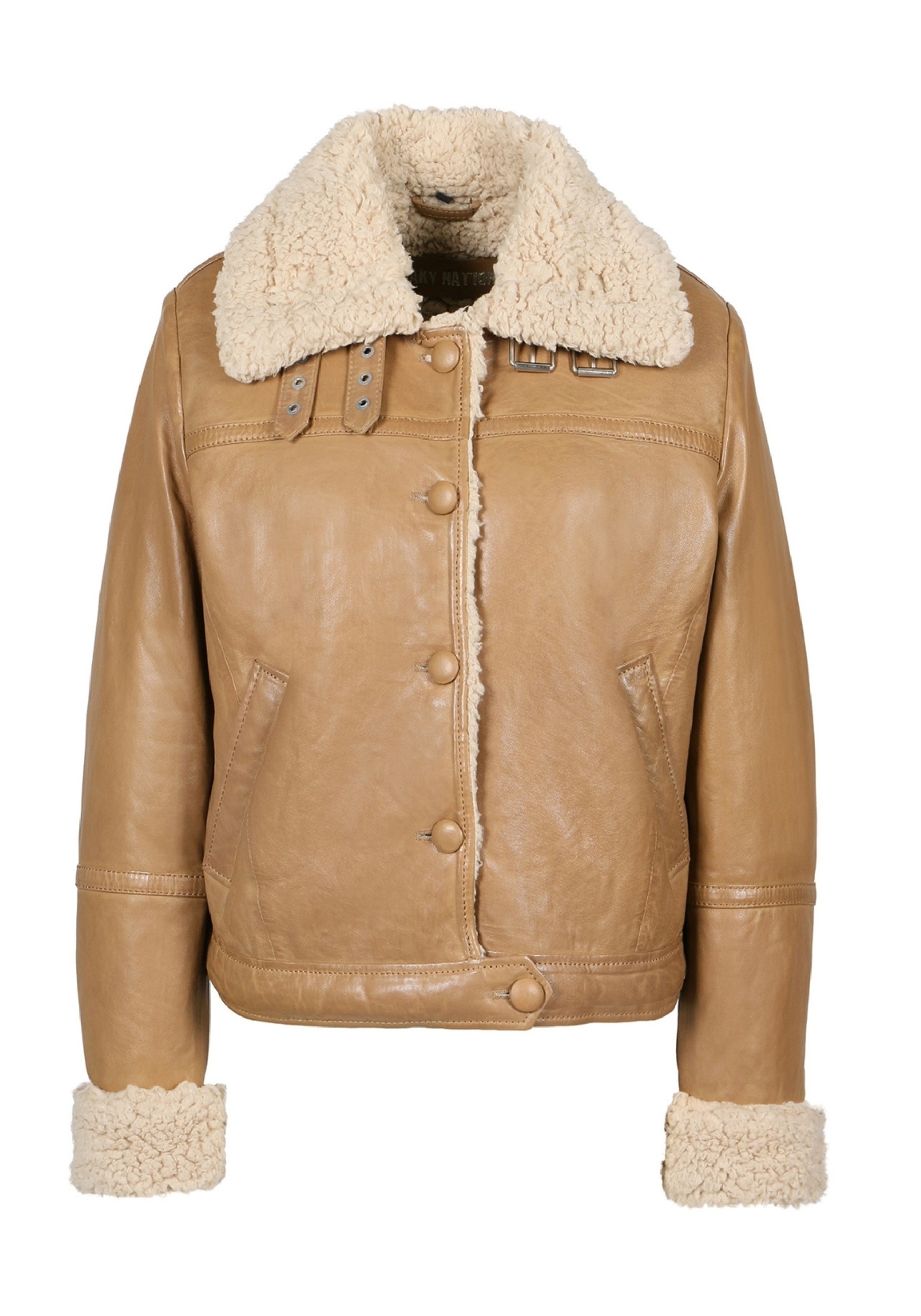 Freaky Nation Lederjacke "Cozy Mood-FN" günstig online kaufen