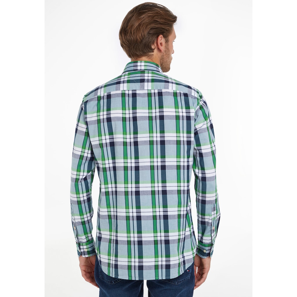 Tommy Hilfiger Langarmhemd »NATURAL SOFT TARTAN RF SHIRT«