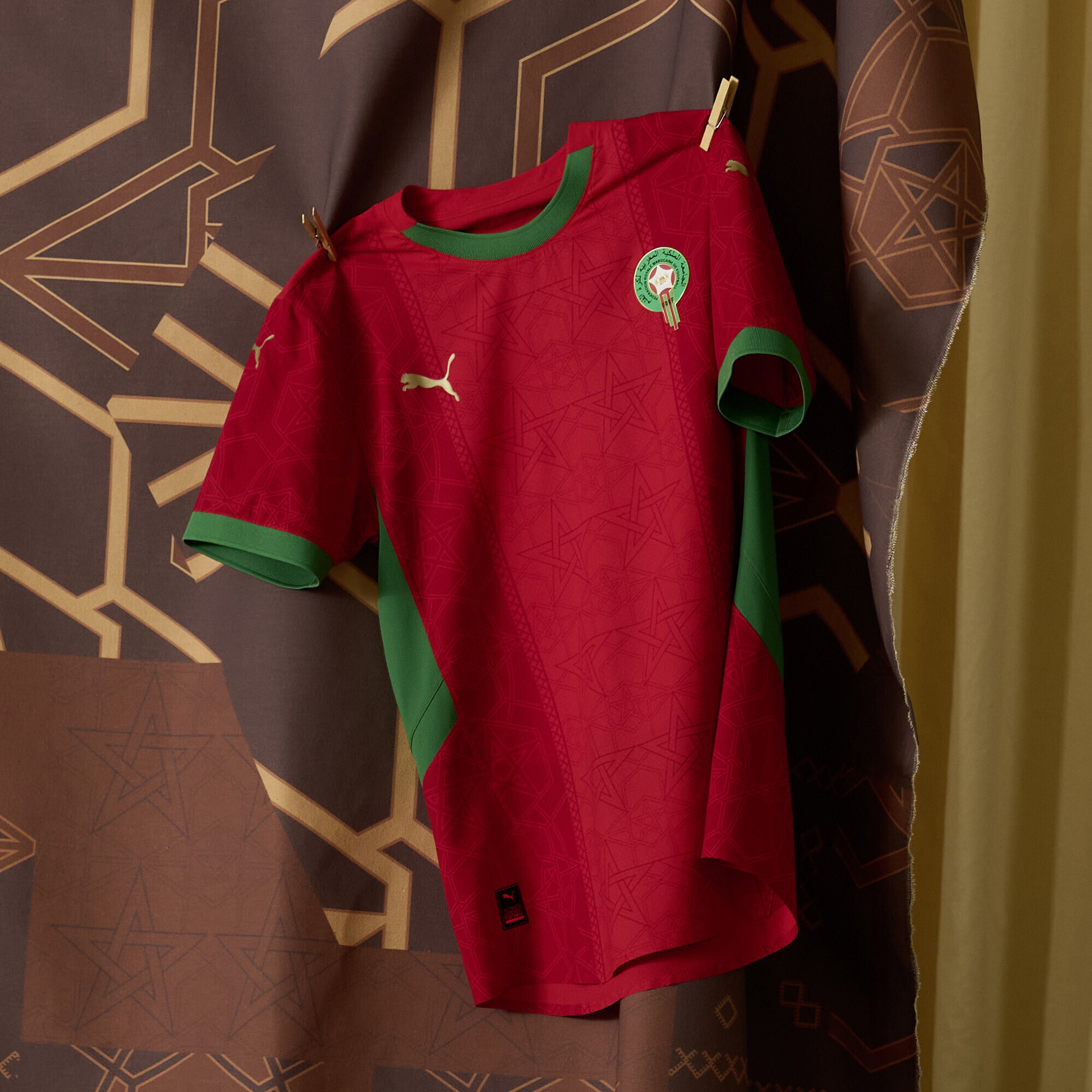 PUMA Trainingsshirt »Marokko 2025 Heimtrikot Jugendliche«