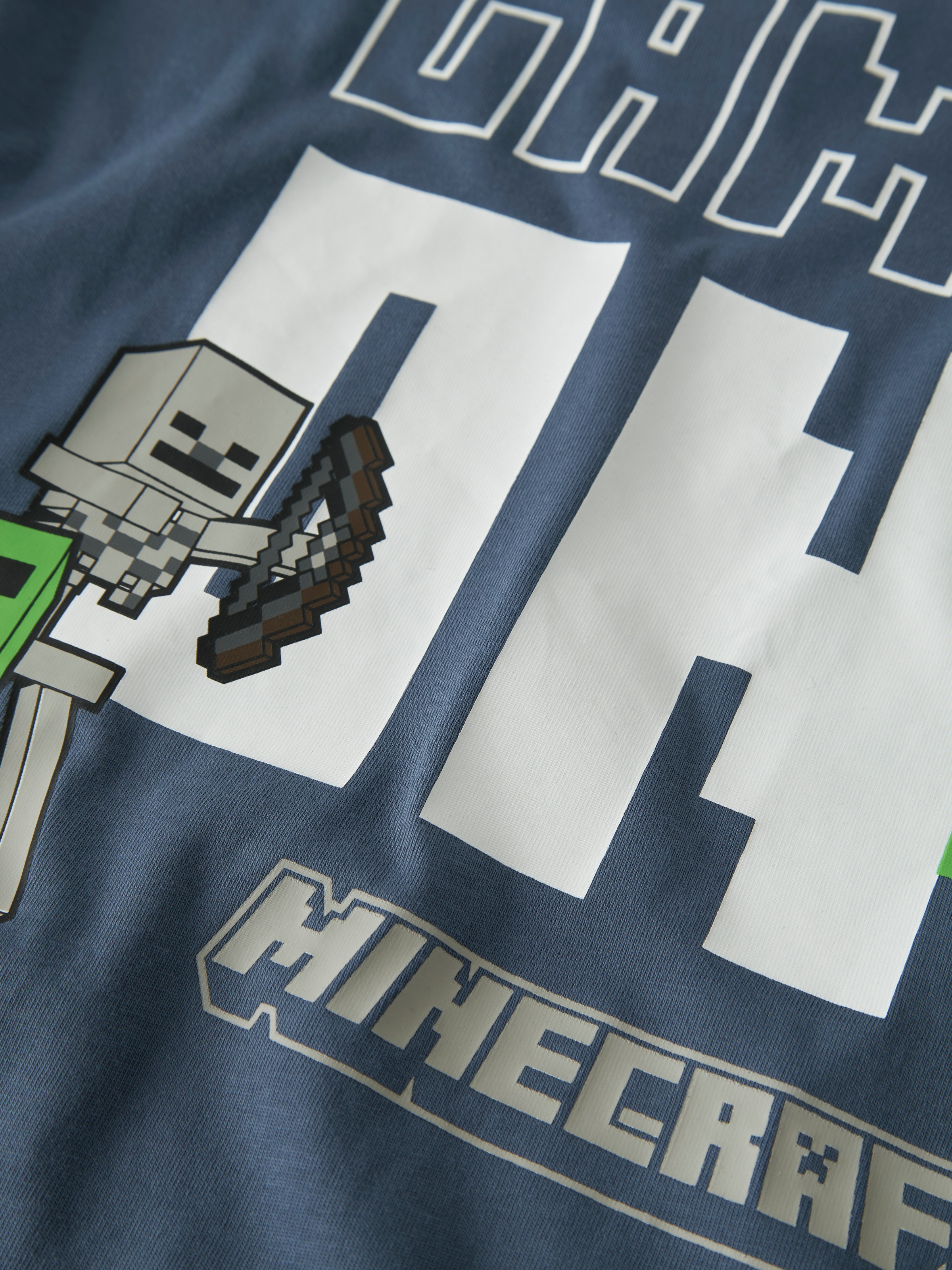 Name It T-Shirt »NKMJUN MINECRAFT SS NREG TOPBOX NOOS BIO« Baumwolle, regular fit