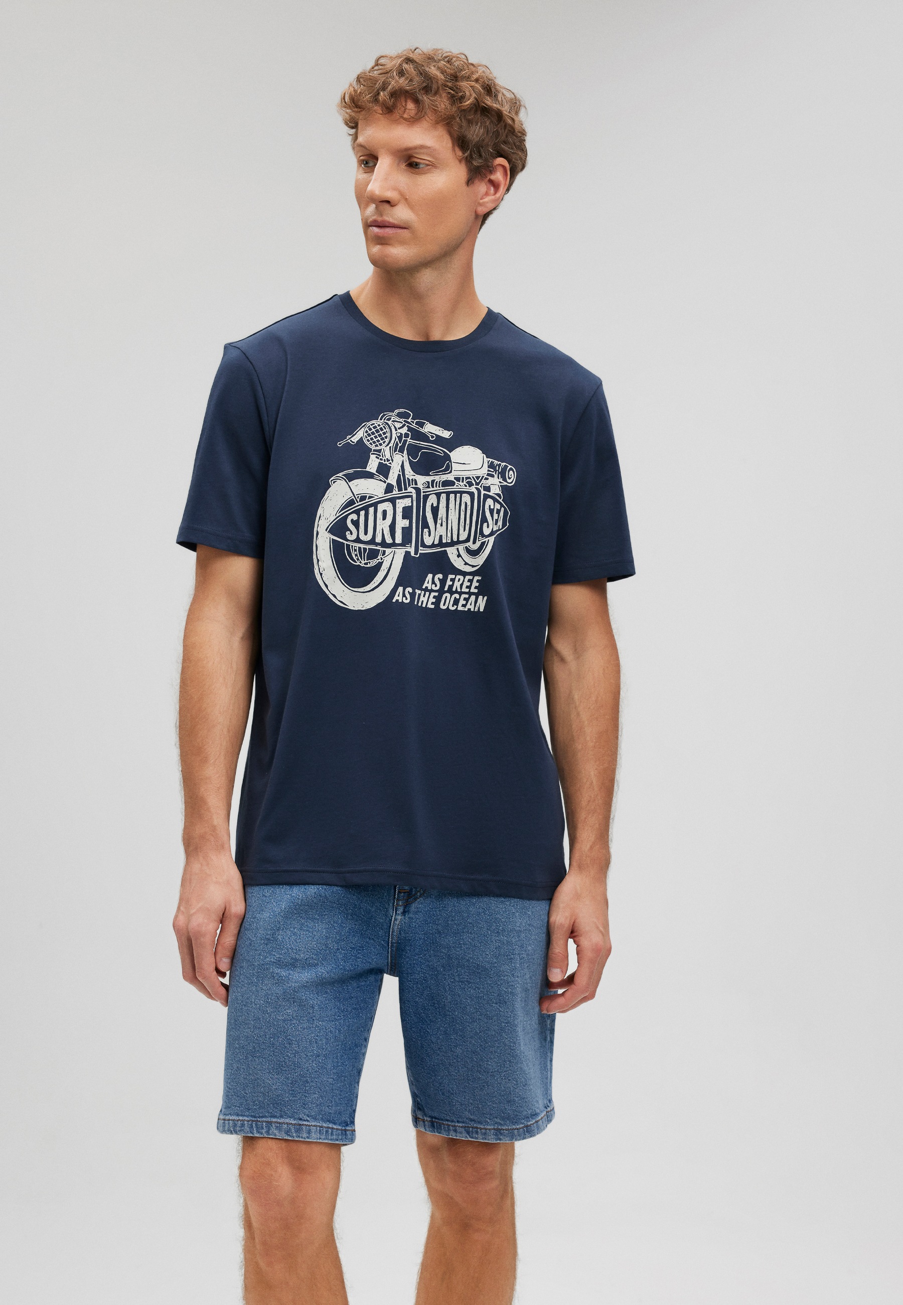 Thumbnail - Mavi T-Shirt "SURF SAND SEA TEE" T-Shirt mit Druck