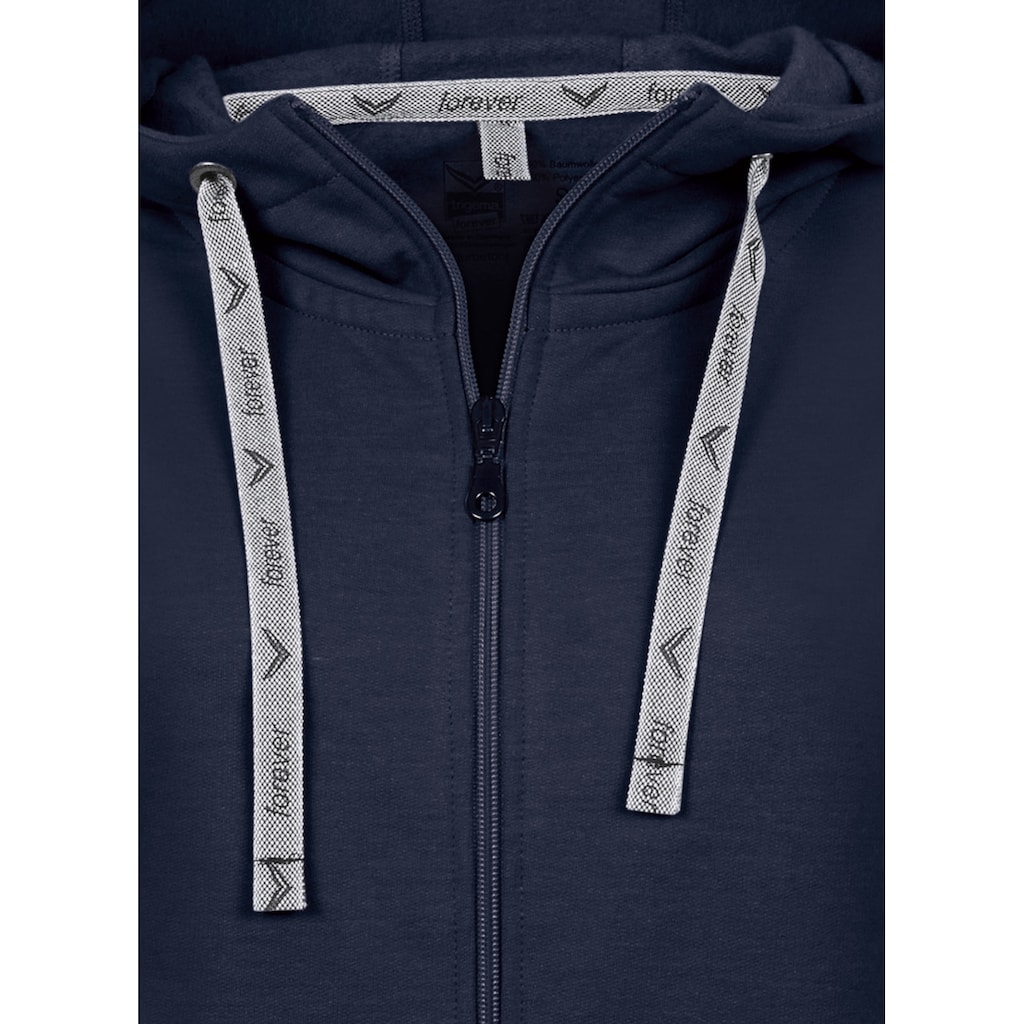 Trigema Sweatjacke »TRIGEMA Kapuzenjacke«, (1 tlg.)