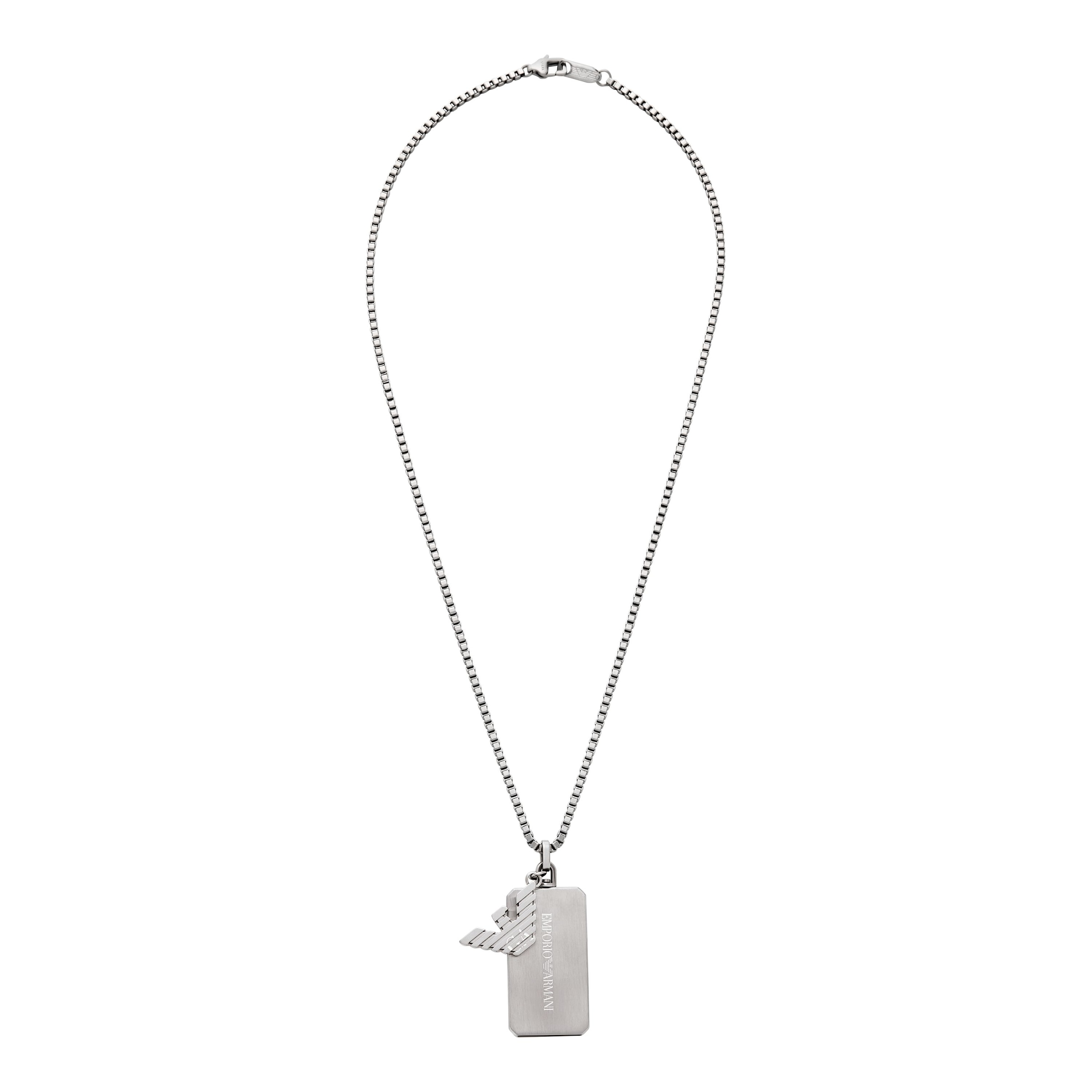 Emporio Armani Kette mit Anhänger »Schmuck Geschenk Edelstahl, EGS3167040«