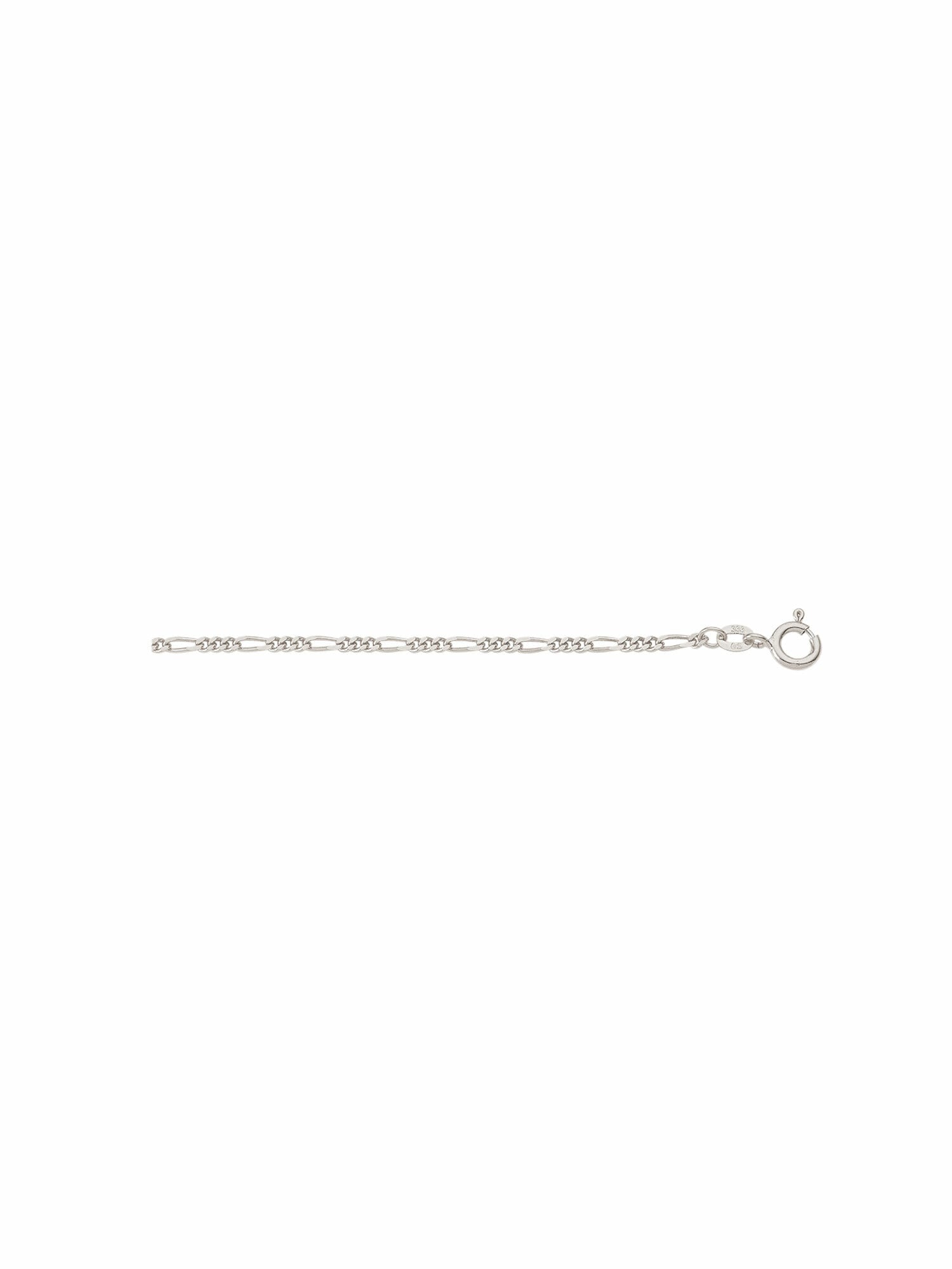 Adelia´s Silberkette »925 Silber Figaro Halskette Ø 1,8 mm«, Silberschmuck für Damen