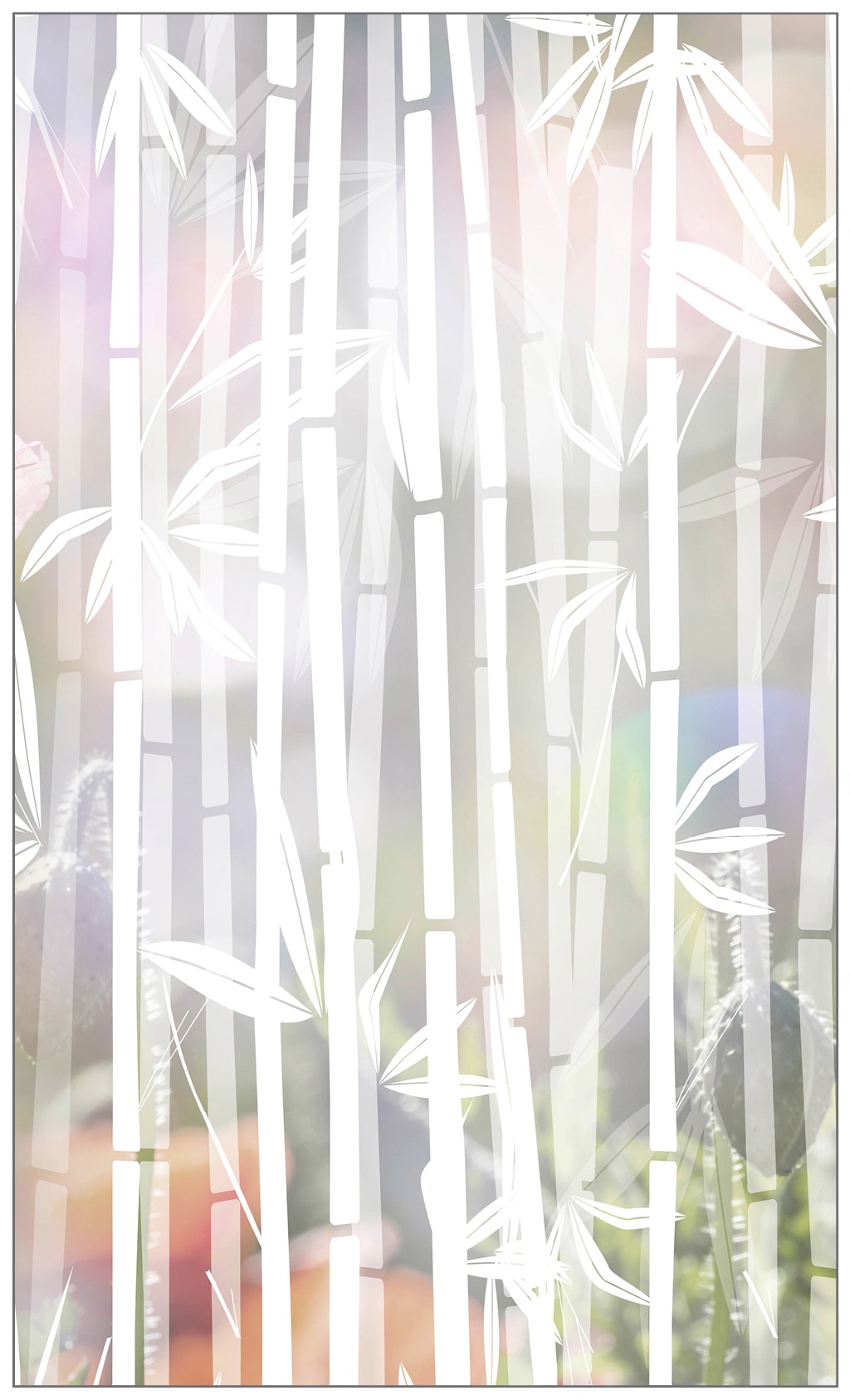 MySpotti Fensterfolie »Look Bamboo white« halbt...