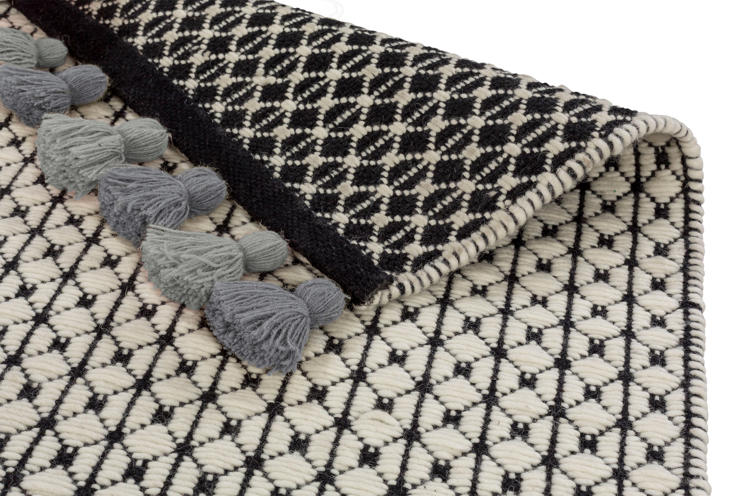 SCHÖNER WOHNEN-Kollektion Teppich »Insula«, rechteckig, 6 mm Höhe, natürliche Wolle/Baumwolle, Wohnzimmer, Schlafzimmer, warmes Raumklima