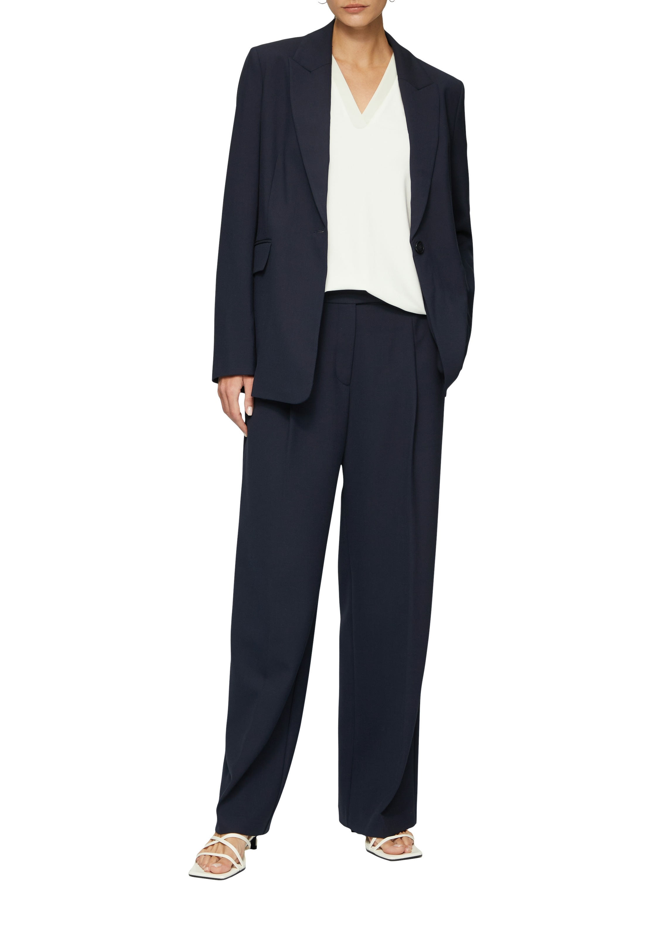 s.Oliver BLACK LABEL T-Shirt white günstig online kaufen