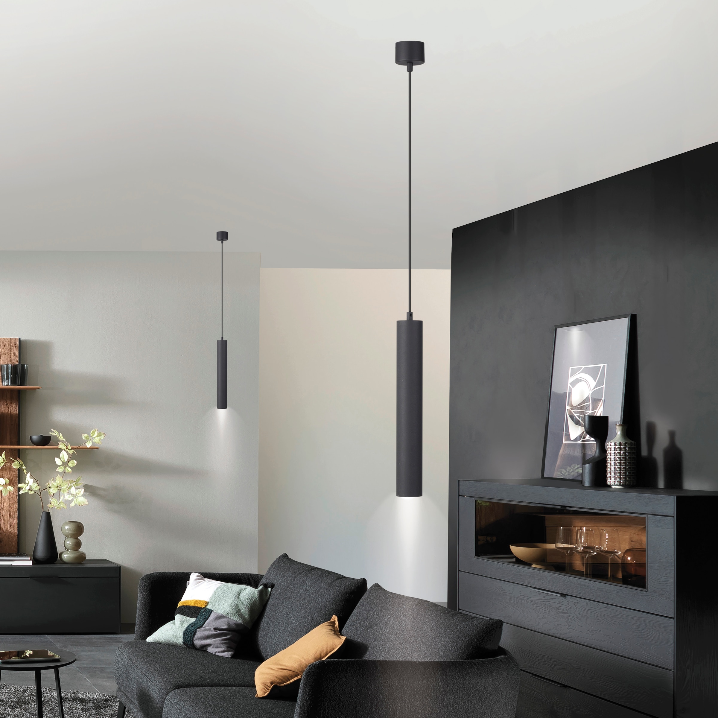 SCHÖNER WOHNEN-Kollektion LED Pendelleuchte »DANTE« GU10 1 Stk. SCHÖNER WOHNEN Kollektion, Downlight