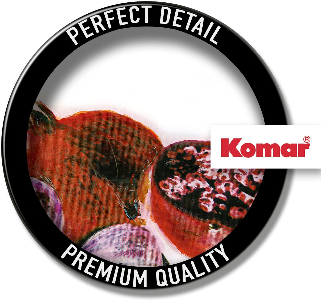 Komar Wandbild »Dinner Mediterranean«, (1 St.), Deutsches Premium-Poster Fotopapier mit seidenmatter Oberfläche und hoher Lichtbeständigkeit. Für fotorealistische Drucke mit gestochen scharfen Details und hervorragender Farbbrillanz.