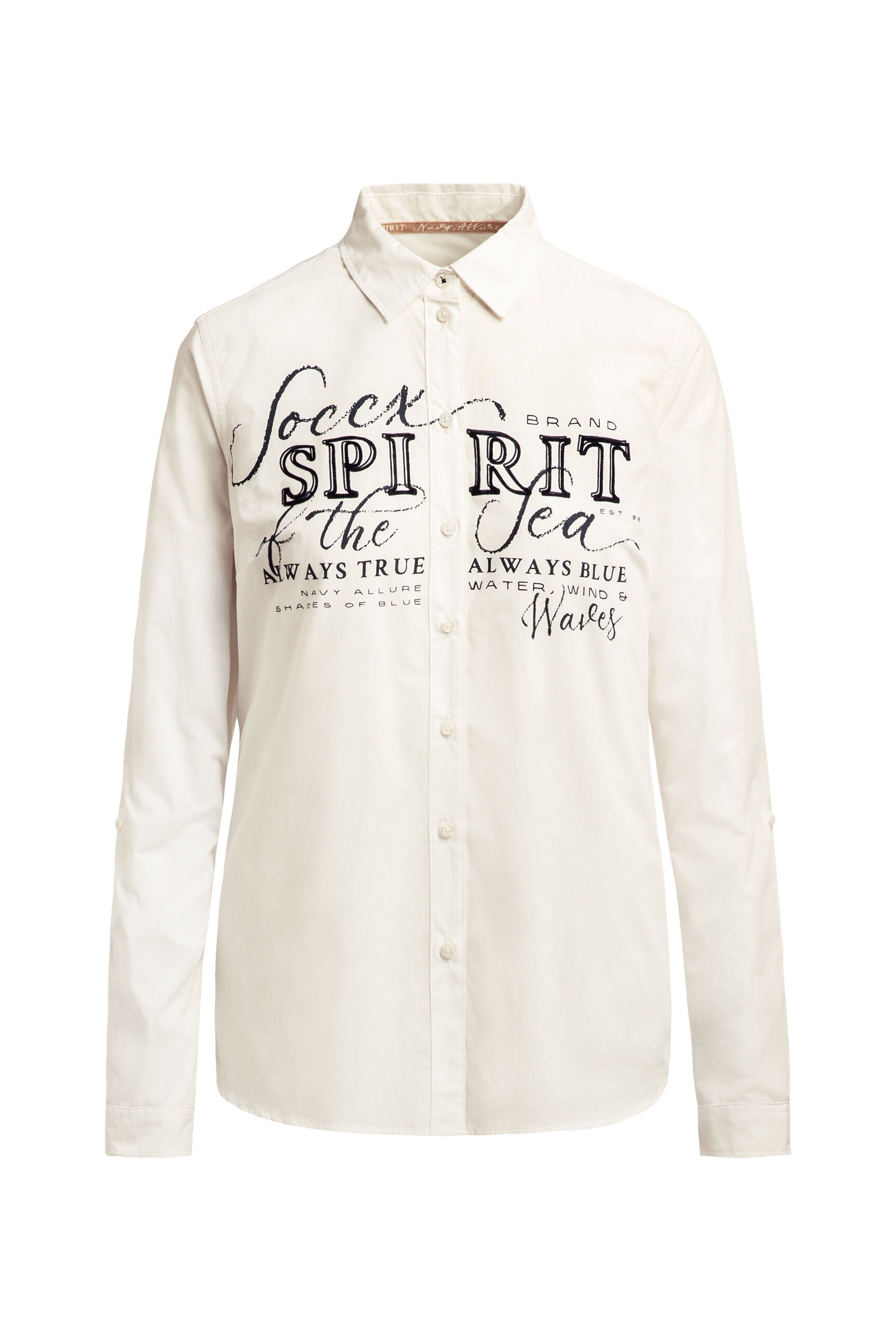 SOCCX Langarmbluse günstig online kaufen