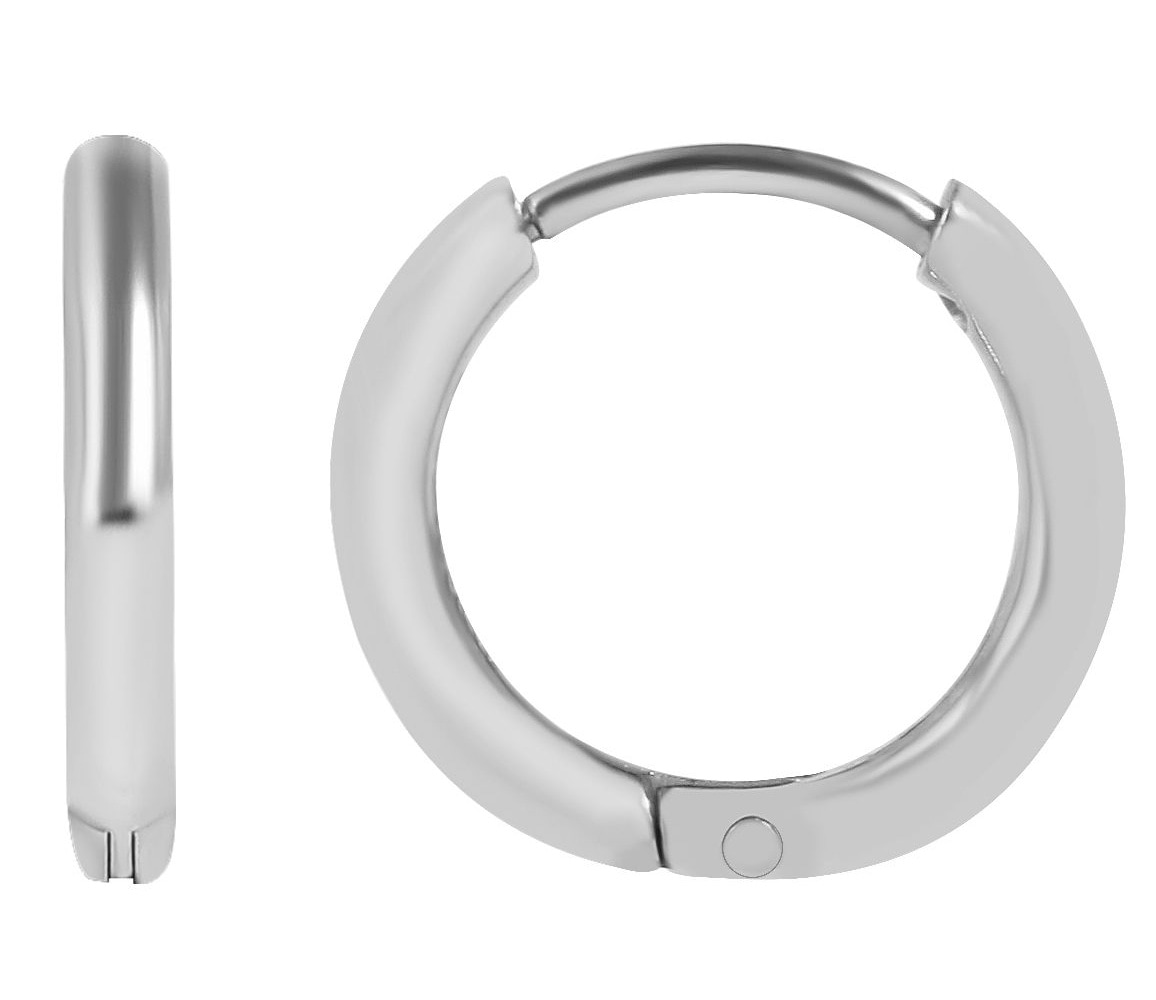 Adelia´s Klappcreolen "Unisex Ohrringe – Klappcreole aus Edelstahl" Zum Ver günstig online kaufen