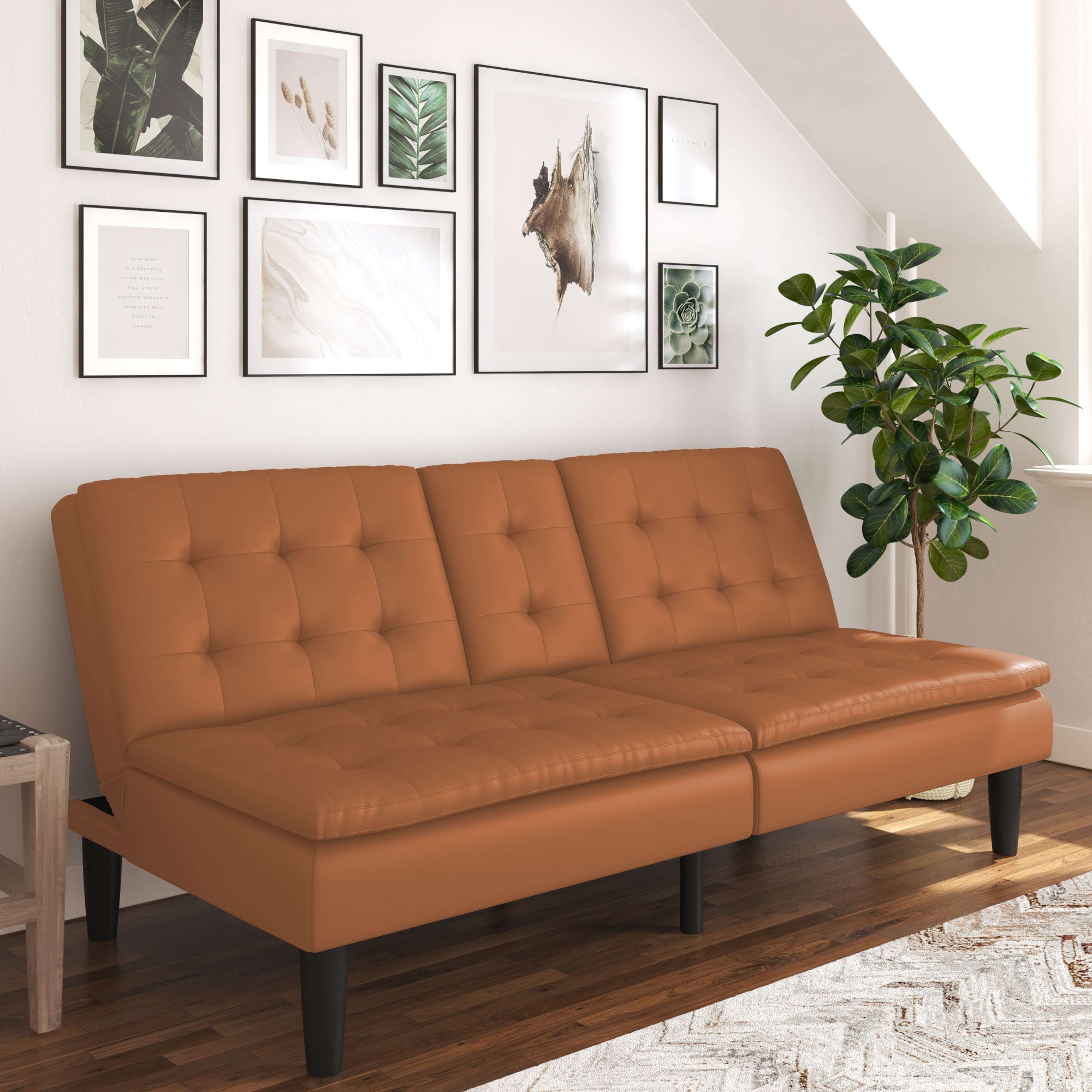 Dorel Home Schlafsofa »MAINE, Kinosofa mit Relax- und Bettfunktion,«, mit 2 Getränkehaltern, Liegefläche 190 x 110 cm
