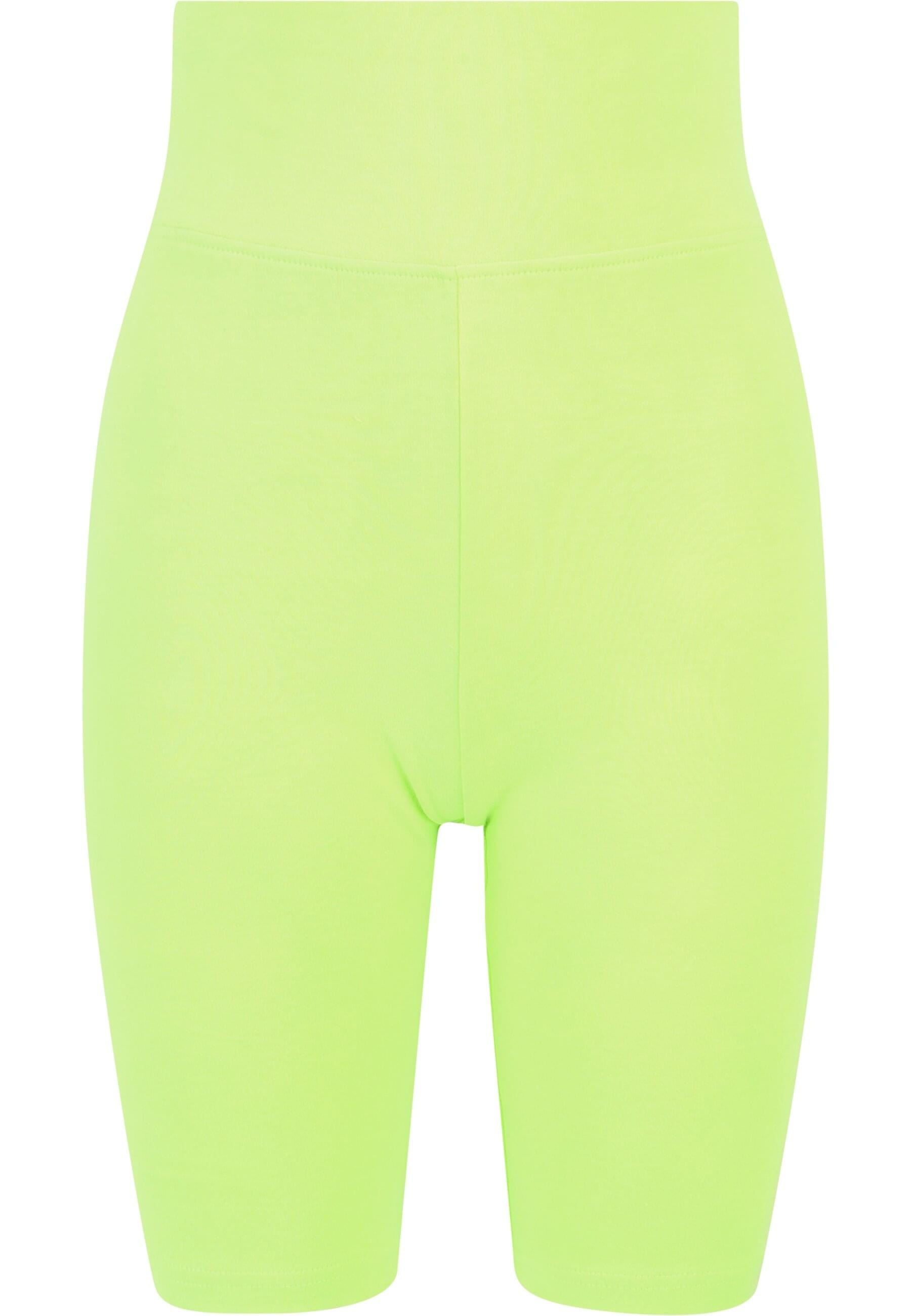 URBAN CLASSICS Stoffhose »Urban Classics Damen Ladies High Waist Cycle Shorts 2-Pack«, (1 tlg.)