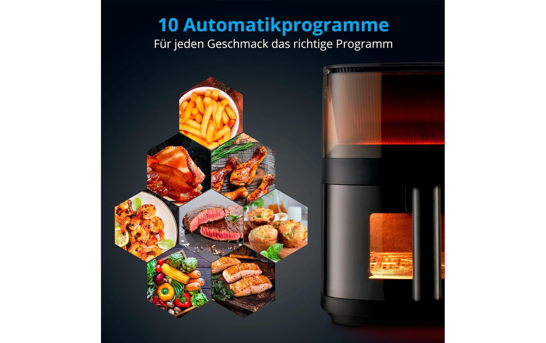 Medion® Heißluftfritteuse »MD 11780 5 l, Schwarz« 1500 W
