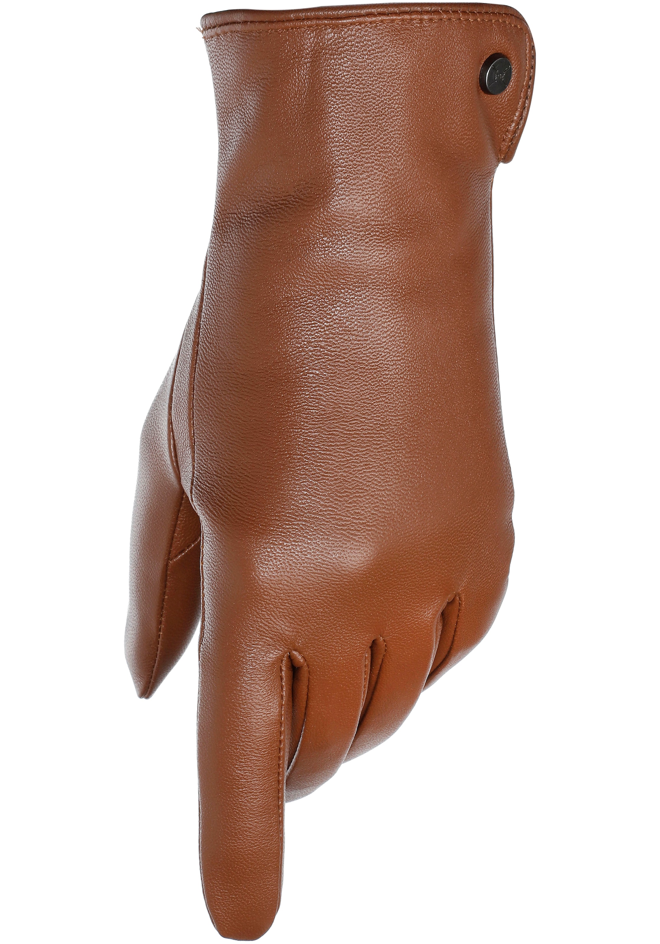 PEARLWOOD Lederhandschuhe »Pam«, Glattlederhandschuh, bestellen | online BAUR Seitenschlitz